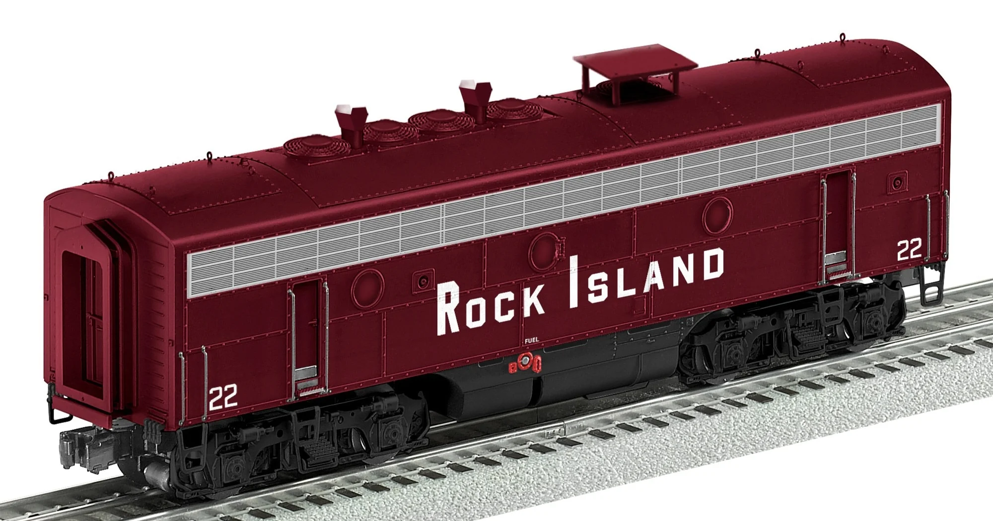 Lionel 2433210 Rock Island LEGACY F7 AA #120,#122, 2433218 F7B #22 AND 2433219 F7B Superbass #10 (Set of 3) O Scale NEW - Image 3