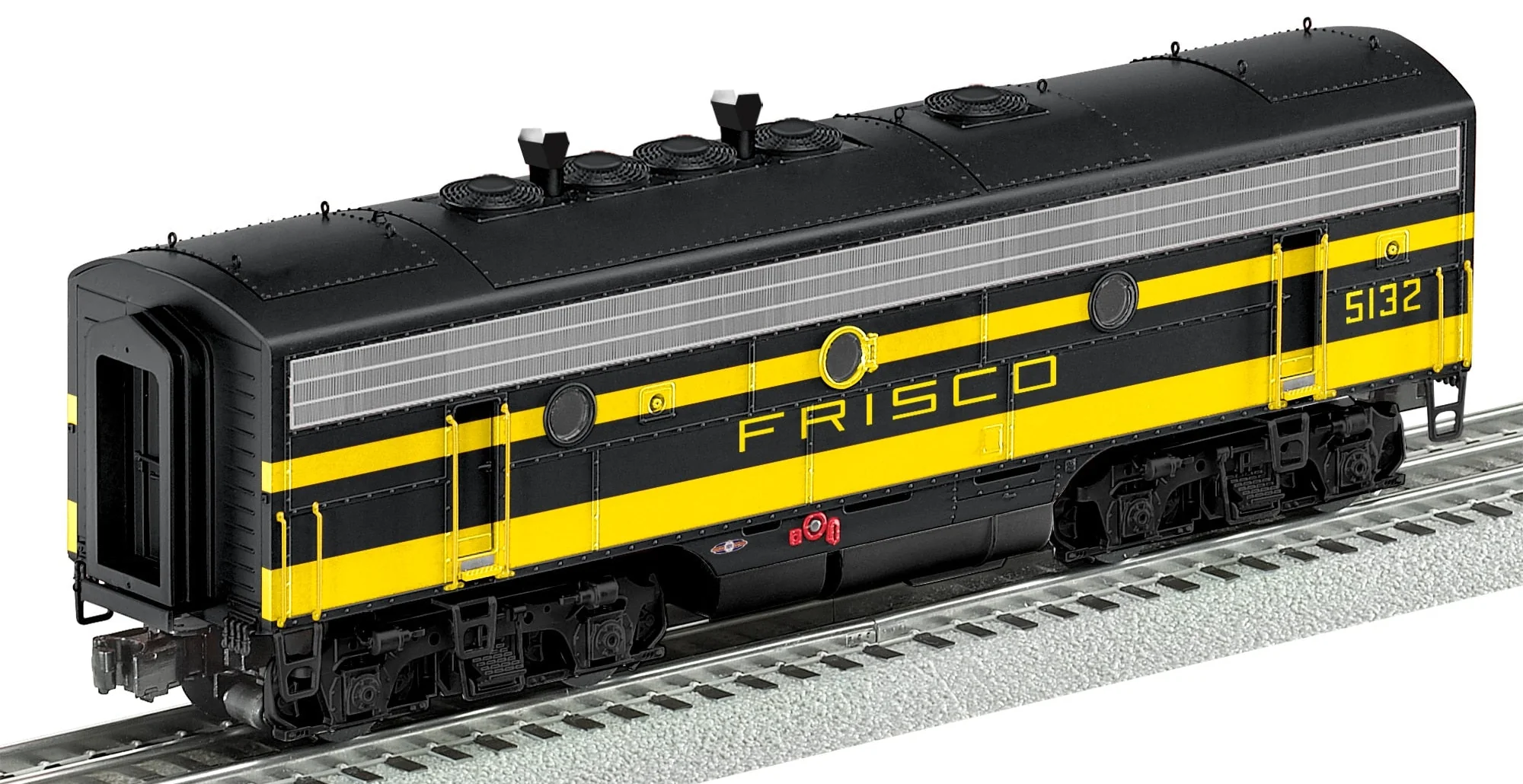 Lionel 2433220 Frisco LEGACY F7 AA Set #5032, #5033,  AND 2433228 F7B Unit #5132 (Set of 2) O Scale NEW - Image 3