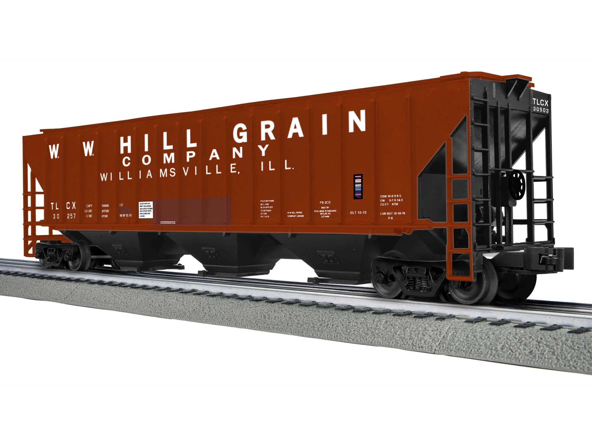 Lionel 2442140 CO-OP PS-2CD COVERED HOPPER 3-PACK #2 O SCALE Limited NEW - Image 2