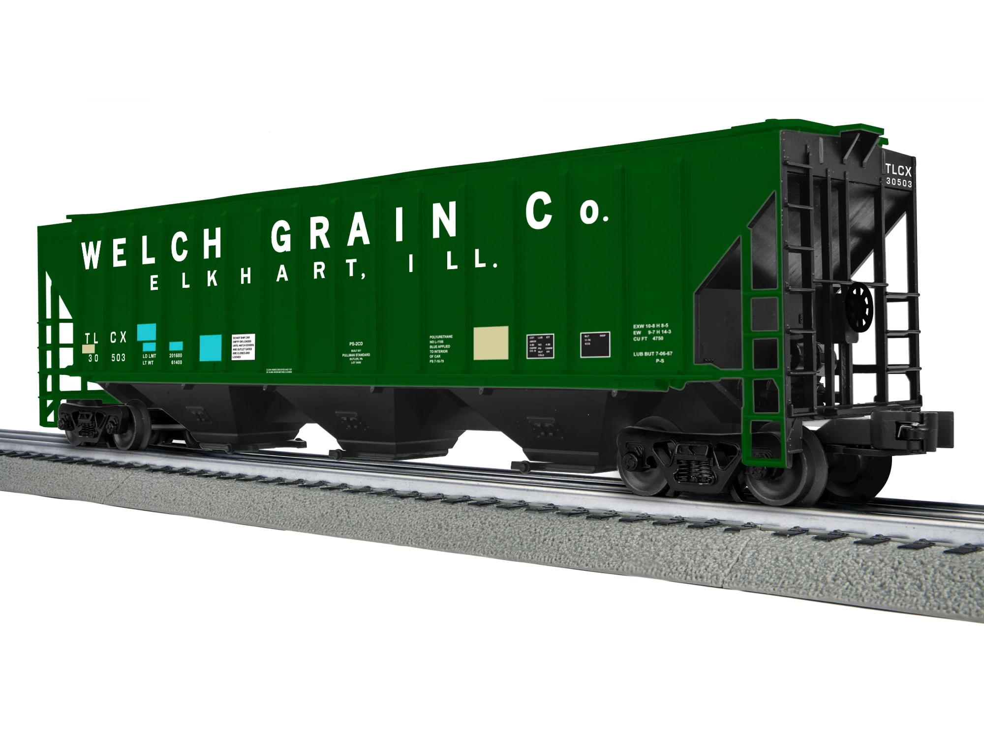 Lionel 2442140 CO-OP PS-2CD COVERED HOPPER 3-PACK #2 O SCALE Limited NEW - Image 3