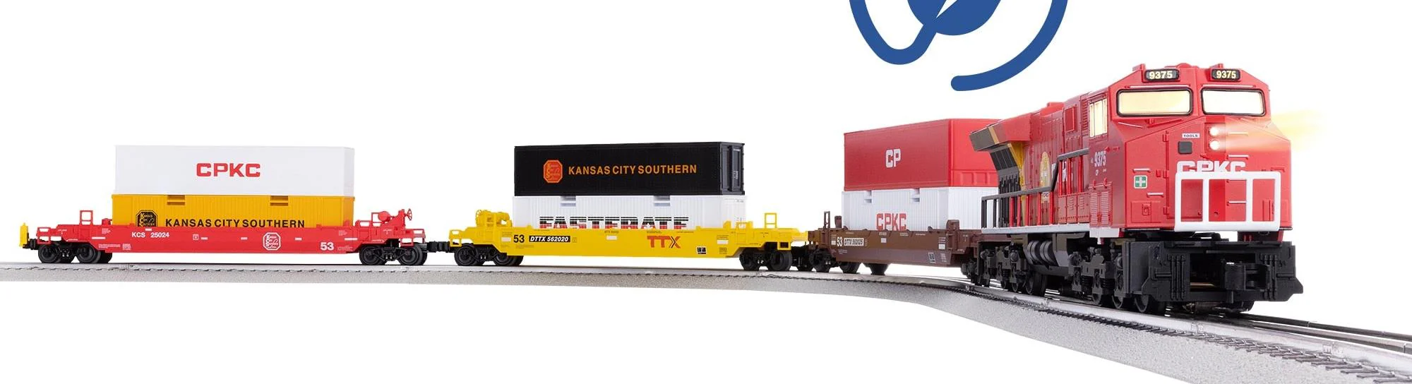 Lionel 2523020 CANADIAN PACIFIC KANSAS CITY CPKC Maxi Stack Set READY TO RUN LIMITED O SCALE NEW - Image 3