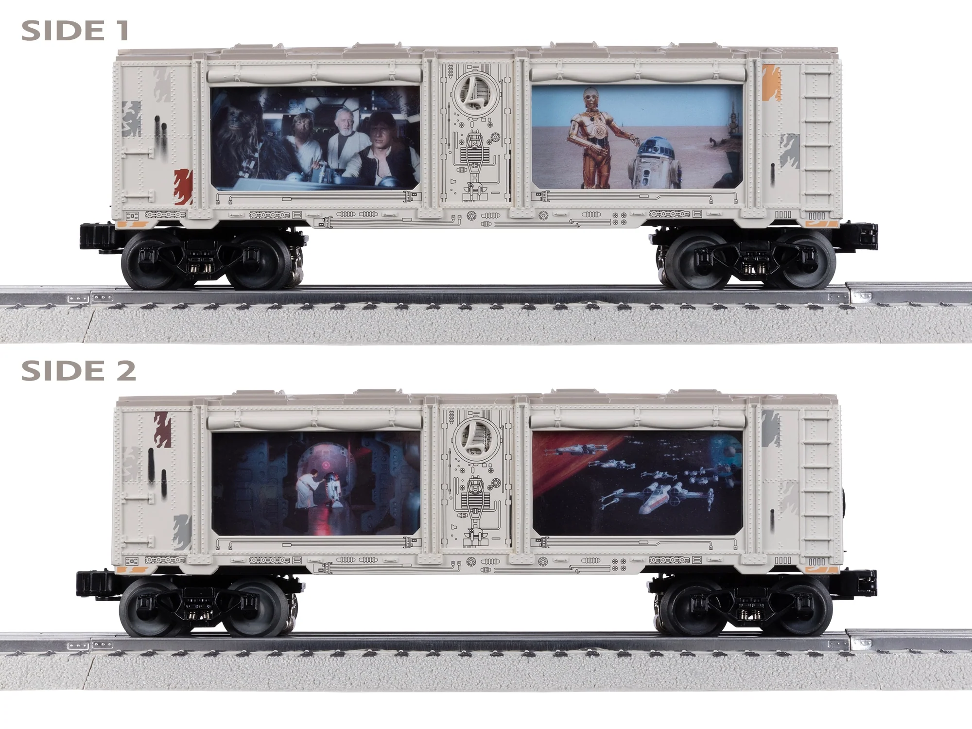Lionel 2523040 STAR WARS Rebel RS-3 LionChief Freight Set with Bluetooth 5.0 limited O SCALE NEW - Image 4
