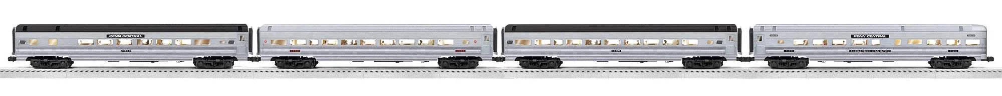 Lionel 2527130 Penn Central 4 Pack Passenger Cars Congressional AND 2527140  Coach (Set of 2) limited O Scale NEW - Image 2