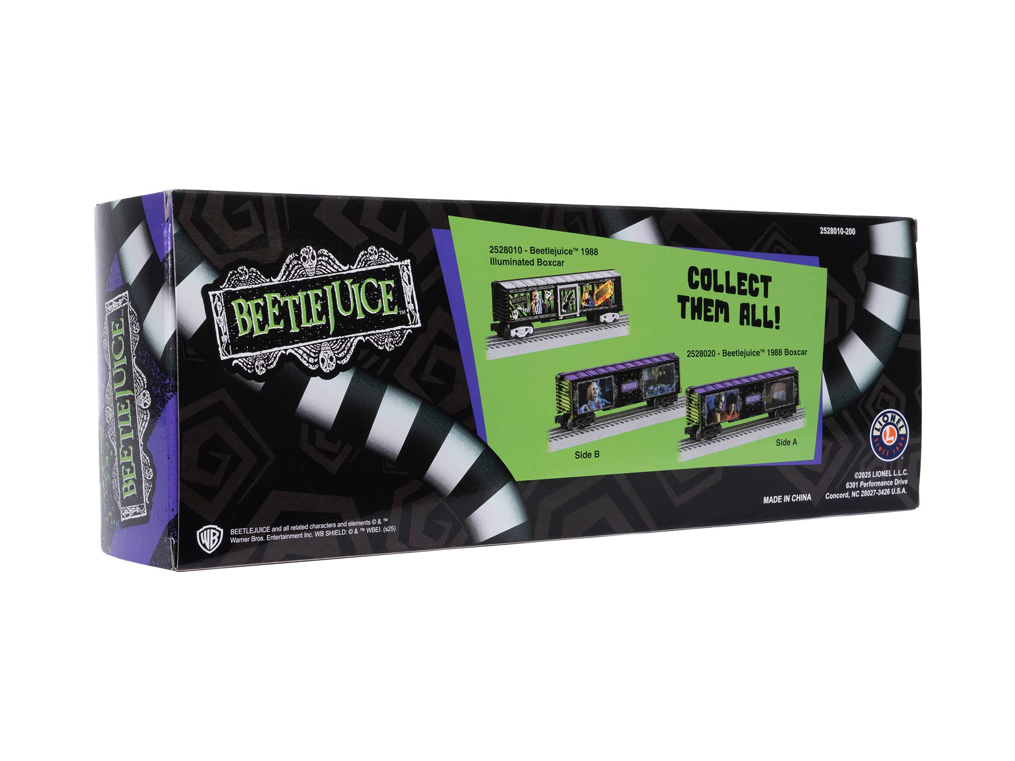 Lionel 2528010 BEETLEJUICE LIGHTED BOXCAR O SCALE limited NEW - Image 11