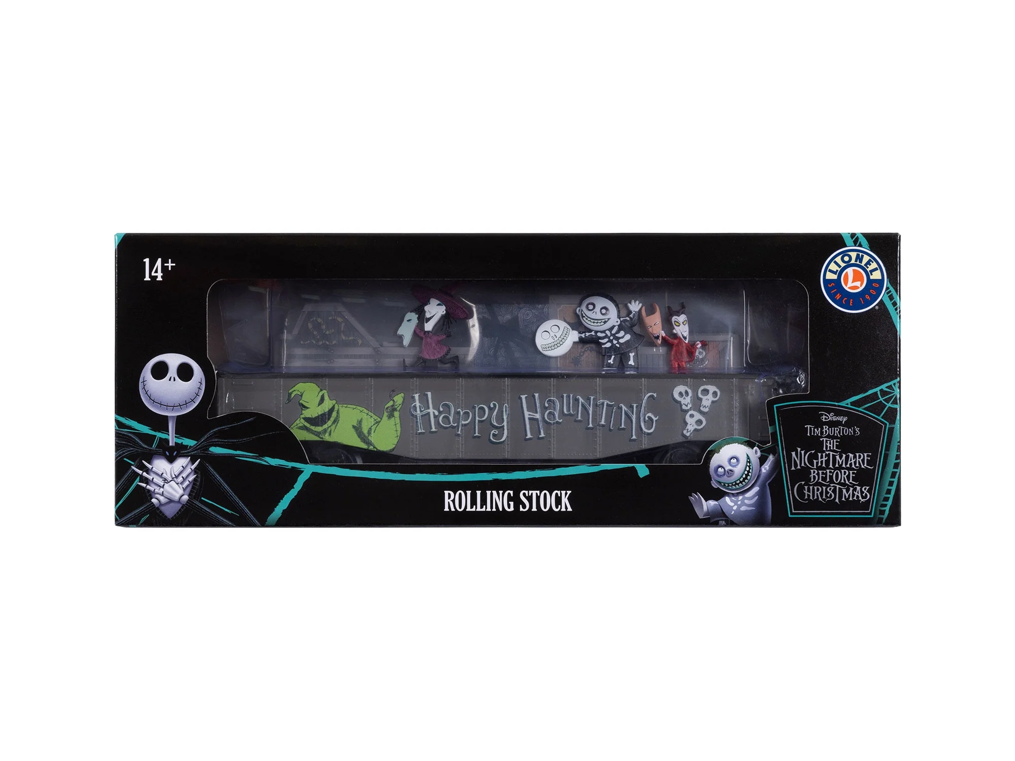 Lionel 2528110 Nightmare Before Christmas Lock Shock & Barrel Chasing Gondola LIMITED O SCALE NEW - Image 7