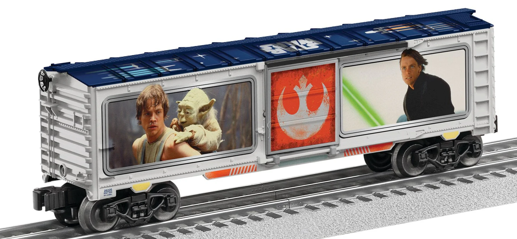 Lionel 2528220 STAR WARS Luke Skywalker Character Boxcar limited O SCALE NEW - Image 2