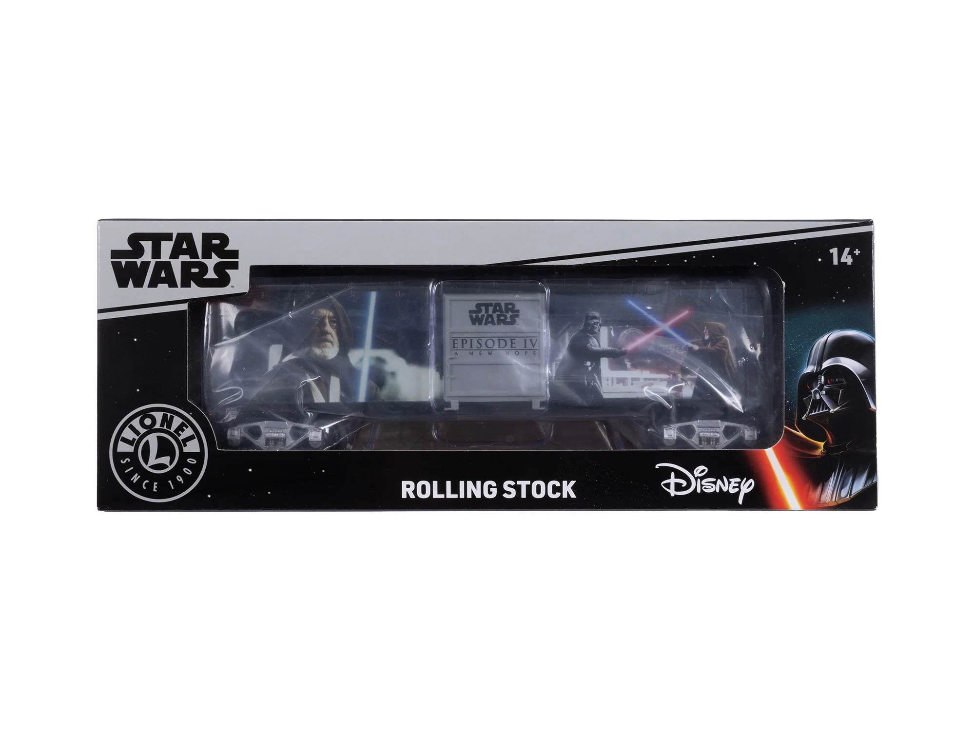 Lionel 2528260 STAR WARS Lightsaber Series Illuminated Boxcar LIMITED- Darth Vader v. Obi-Wan Kenobi O SCALE NEW - Image 7