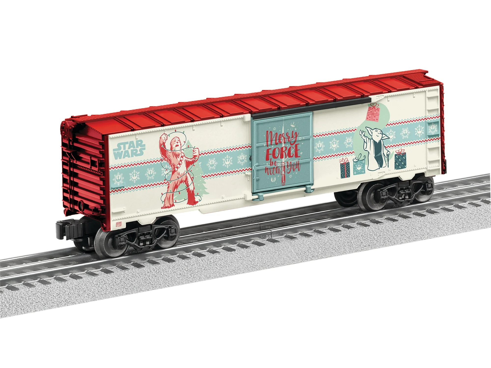 Lionel 2528300 STAR WARS Christmas Boxcar limited O SCALE NEW - Image 3