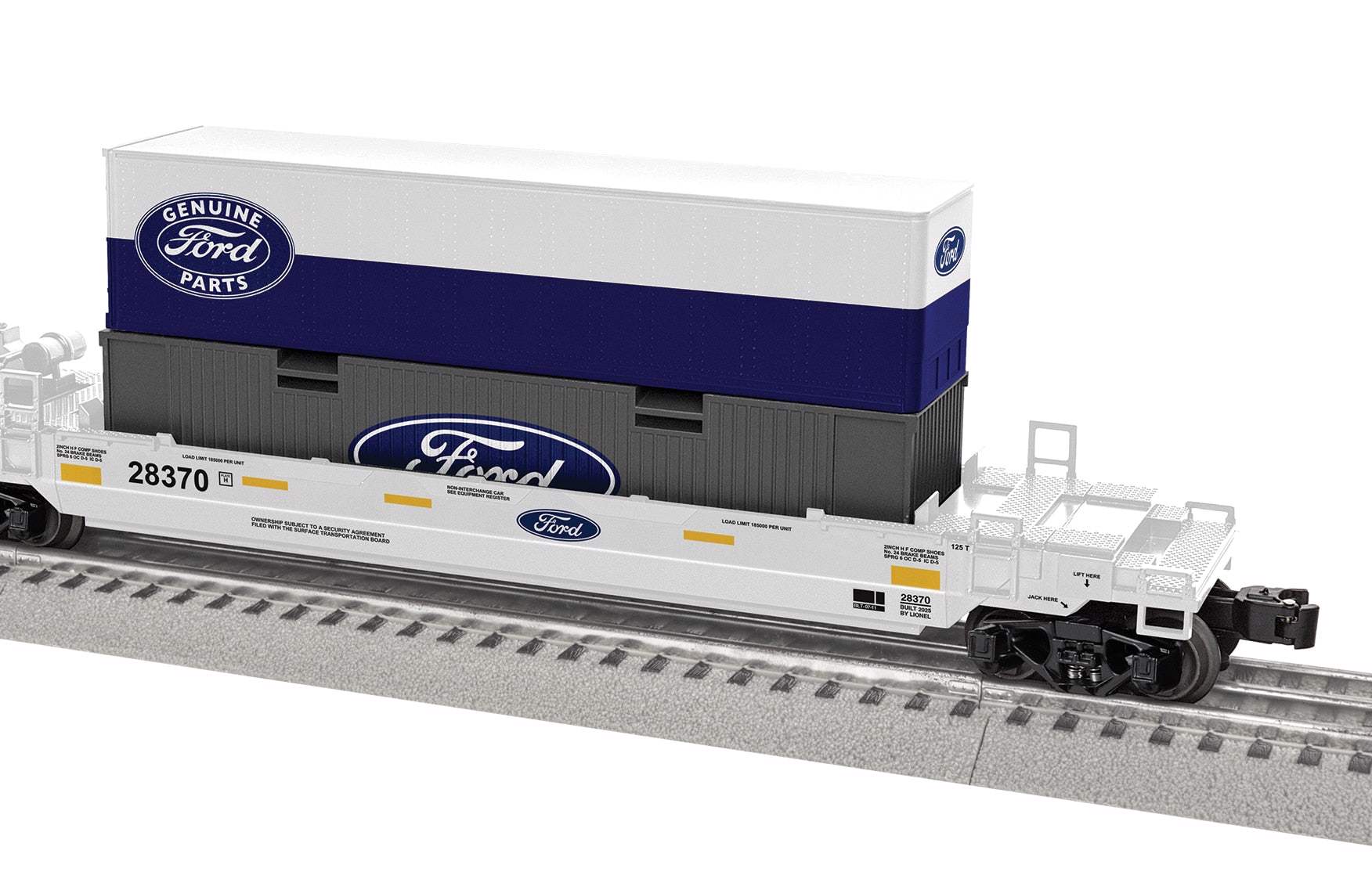 Lionel 2528370 Ford Maxi Stack #28370 LIMITED Road Number: 28370 O SCALE NEW