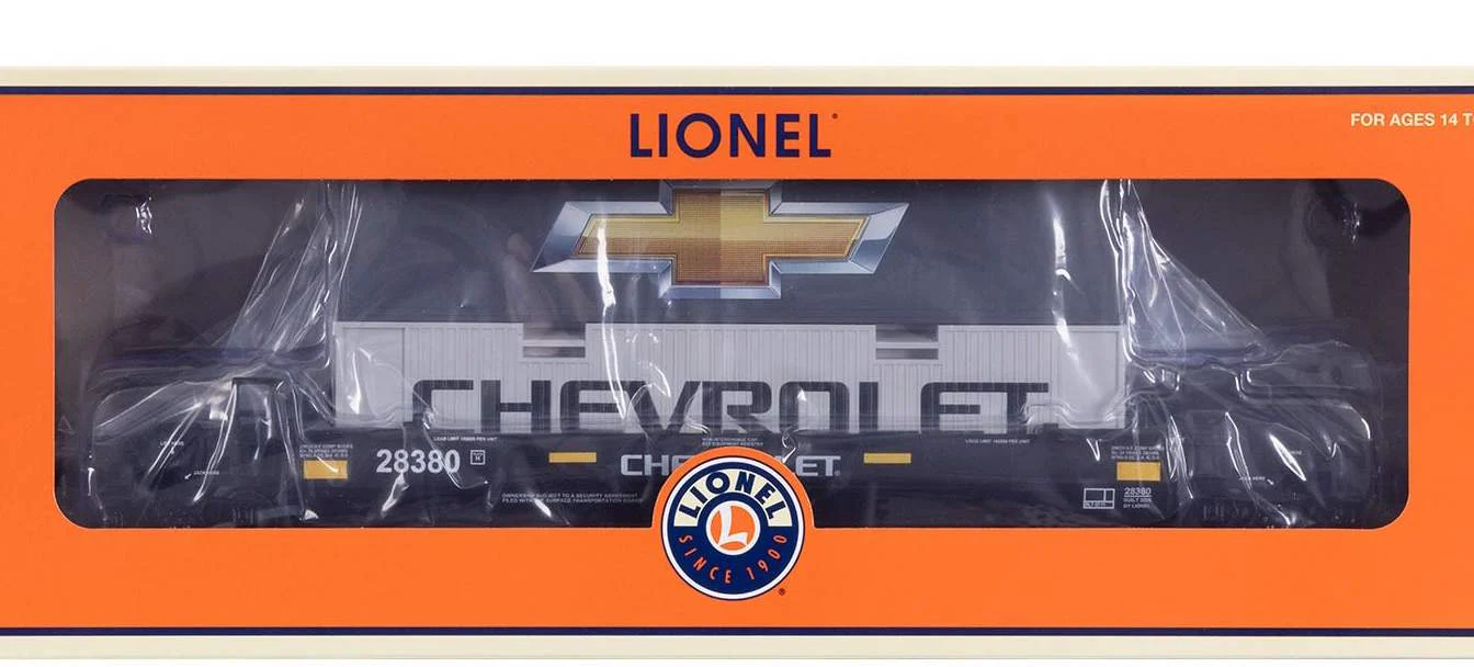 Lionel 2528380 Chevy Maxi Stack #28380 LIMITED Road Number: 28380 O SCALE NEW - Image 4