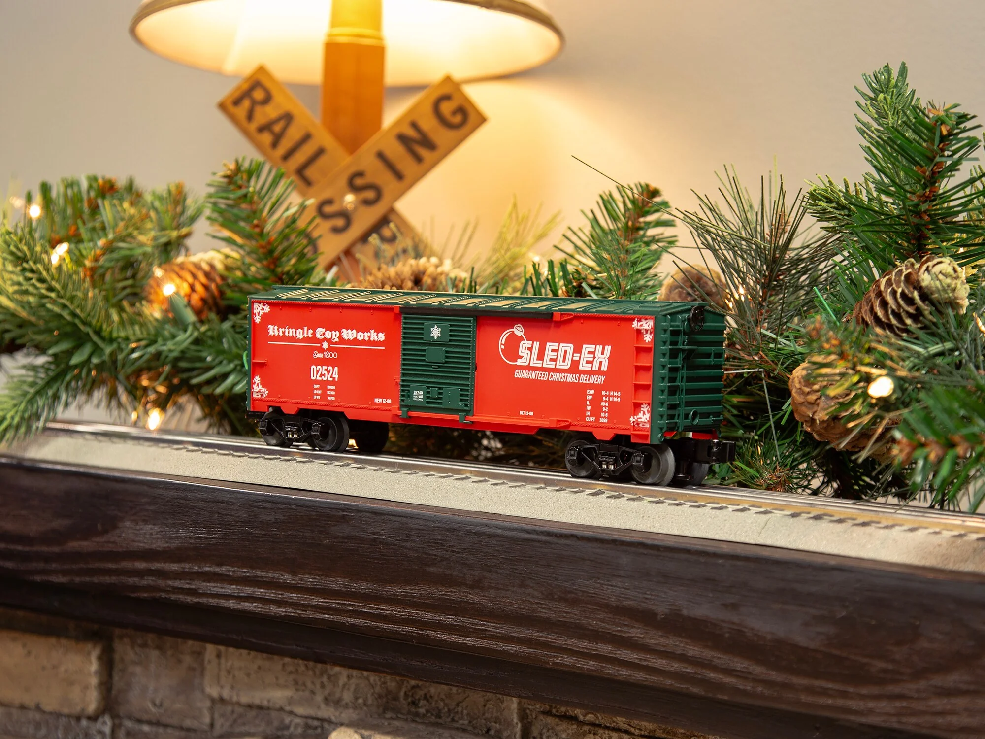Lionel 2528740 SLED-EX BOXCAR limited O SCALE NEW - Image 3