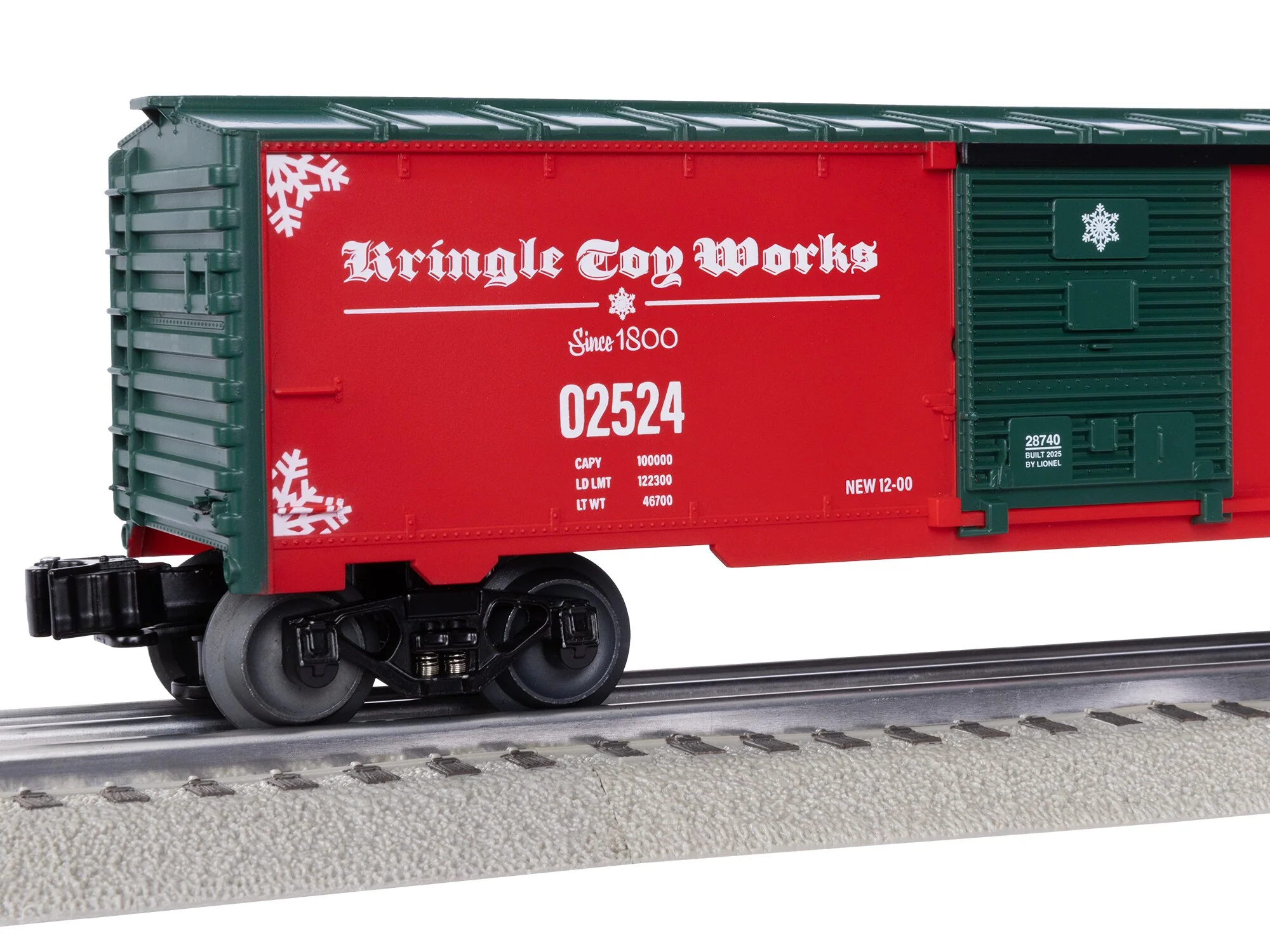 Lionel 2528740 SLED-EX BOXCAR limited O SCALE NEW - Image 4