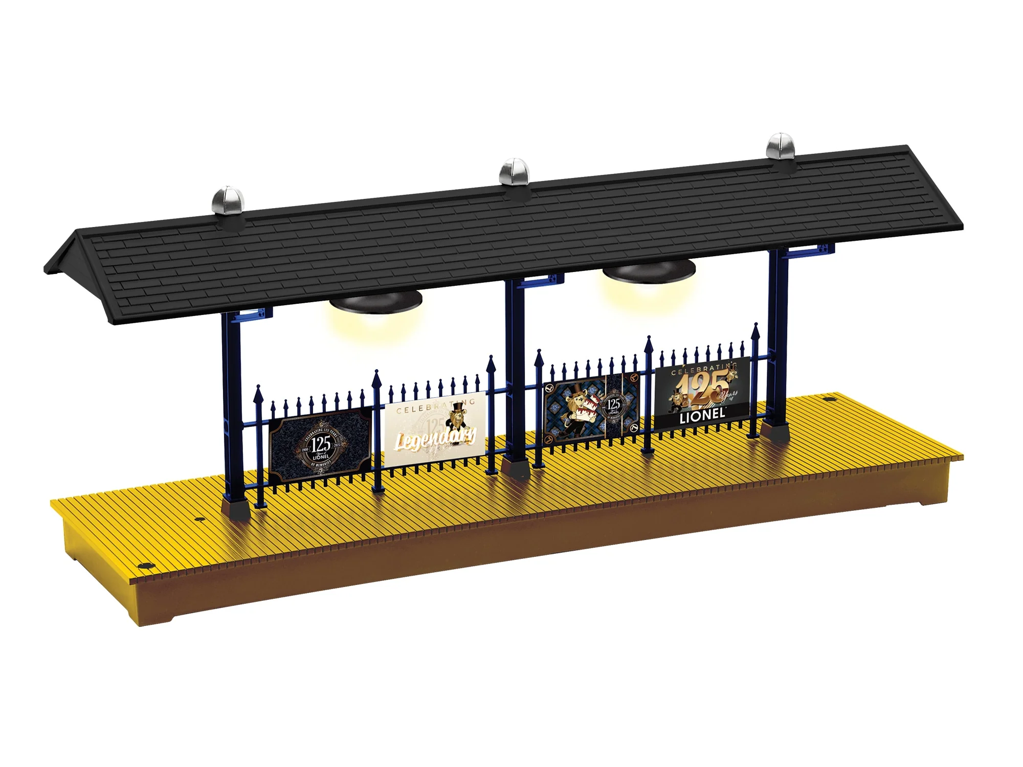 Lionel 2529090 Lionel 125 Lighted Station Platform LIMITED O SCALE NEW