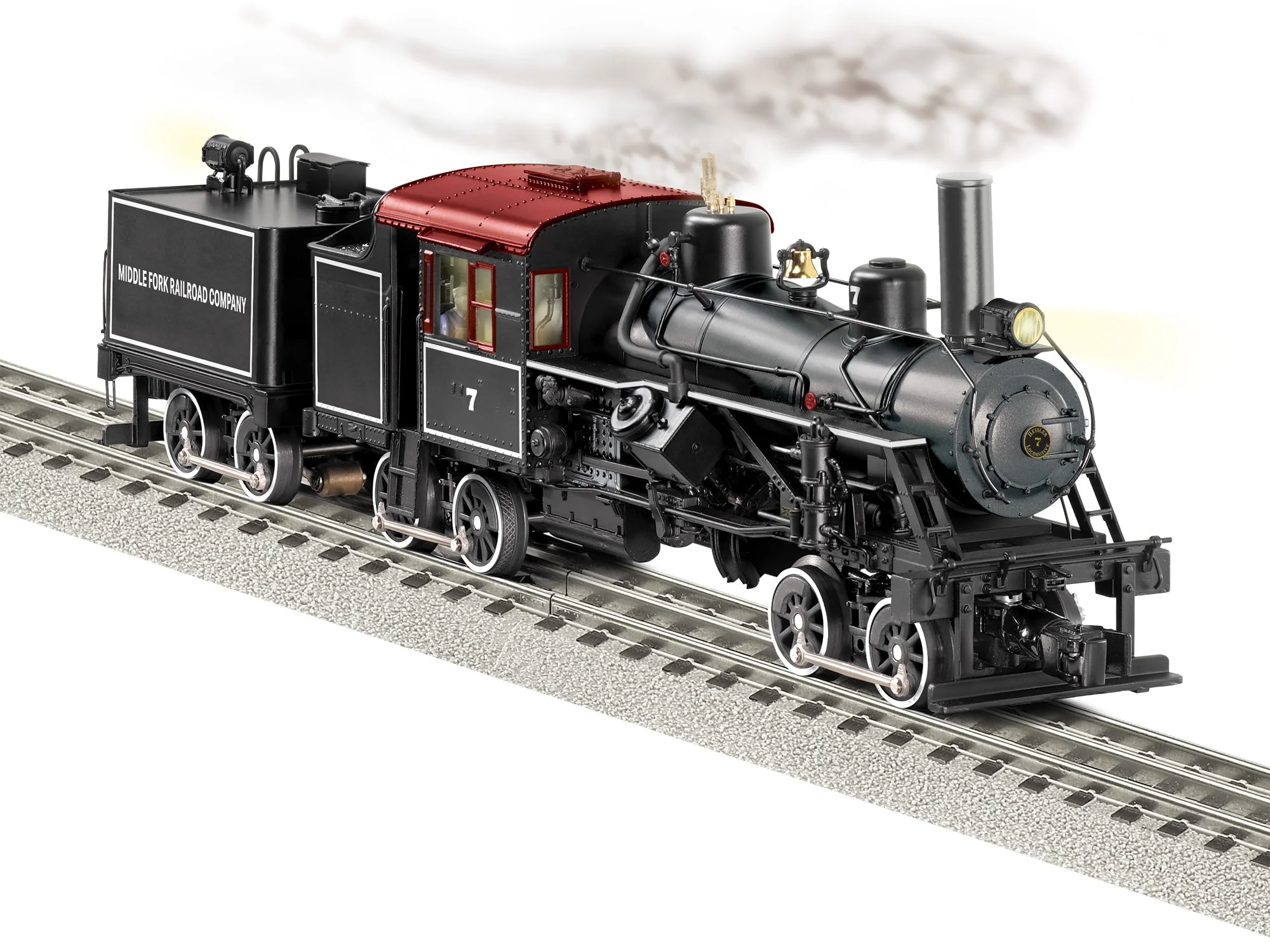 Lionel 2531550 Middle Fork Railroad LEGACY Heisler #7 Locomotive LIMITED Road Number: 7 O SCALE NEW