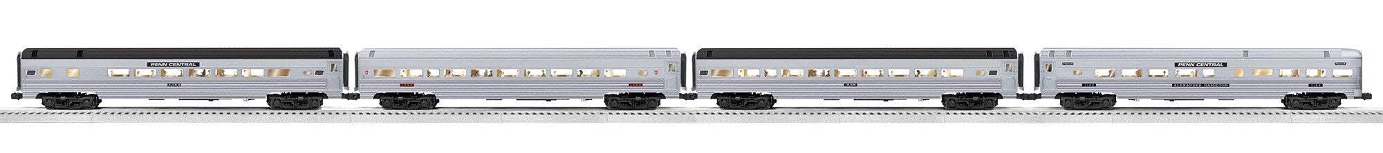 Lionel 2533050 Penn Central VISION GG1 #4906, 2527130 Congressional 18" Aluminum Passenger 4 Car Set , AND 2527140 Passenger 2 car set (Set of 3) Limited O Scale NEW - Image 3