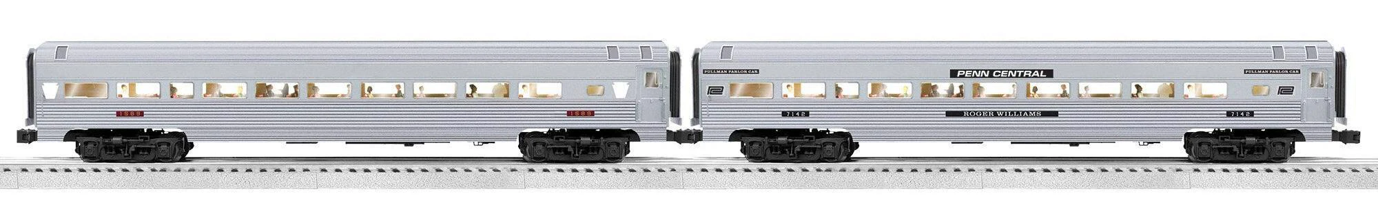 Lionel 2533050 Penn Central VISION GG1 #4906, 2527130 Congressional 18" Aluminum Passenger 4 Car Set , AND 2527140 Passenger 2 car set (Set of 3) Limited O Scale NEW - Image 4