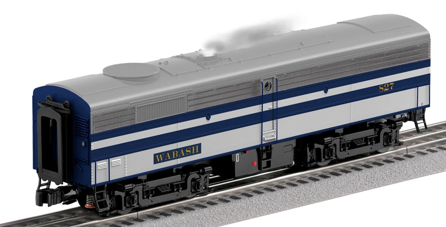 Lionel 2533920 Wabash Locomotive Set LEGACY FA-2 AA, 2533928 Powered FB-2 #826 AND 2533929 SuperBass FB-2 #827 (Set of 3) limited O Scale NEW - Image 4