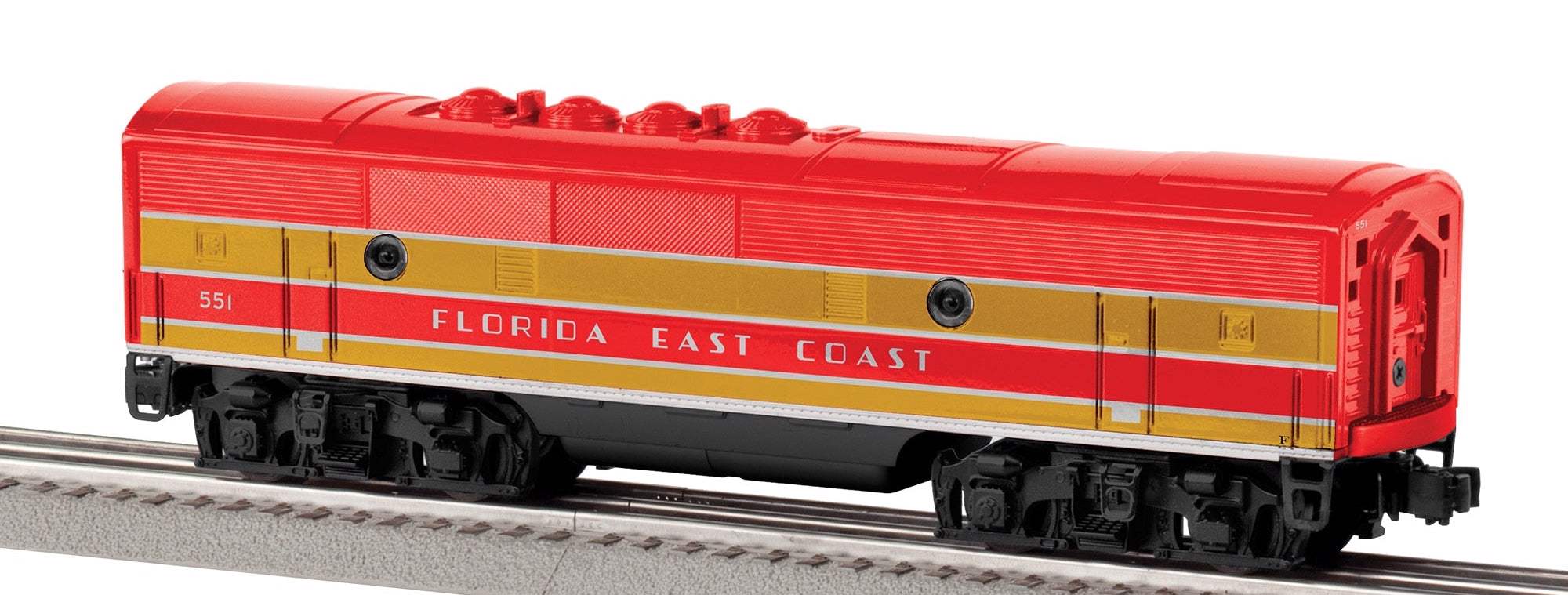 Lionel 2534070 Florida East Coast LionChief Plus 2.0 F3 AA and 2534079 F3B (Set of 2) limited O Scale NEW - Image 3