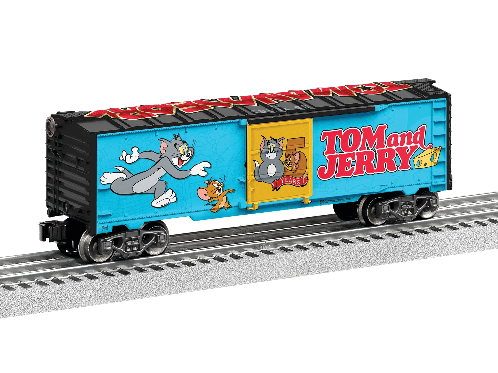 Lionel 2538210 TOM AND JERRY 85TH ANNIVERSARY BOXCAR O SCALE LIMITED NEW - Image 2