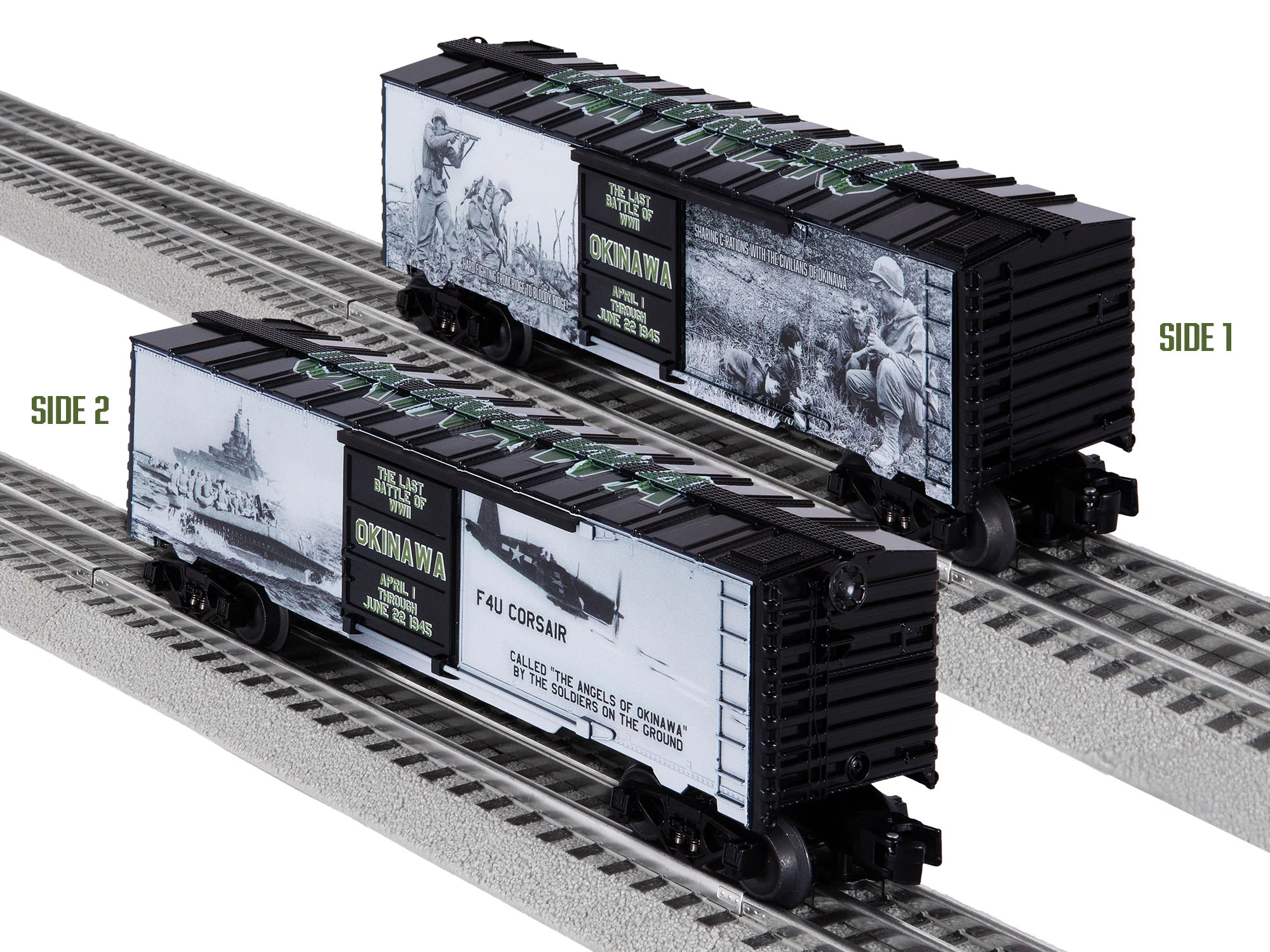 Lionel 2538430 Okinawa 80th Anniversary MUSA Boxcar LIMITED O SCALE NEW - Image 2