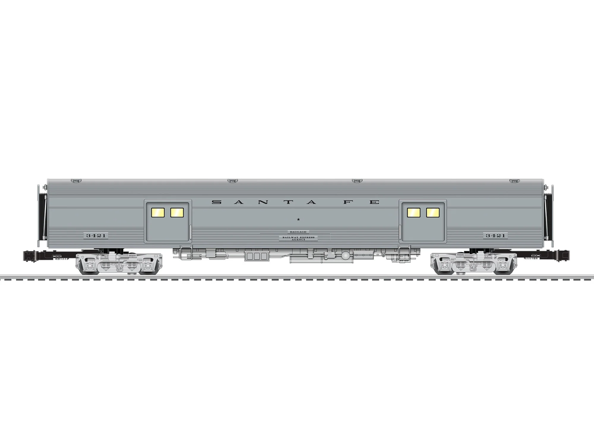 Lionel 2622020 SANTA FE SUPER CHIEF SUPER SET O SCALE limited PREORDER  NEW - Image 2