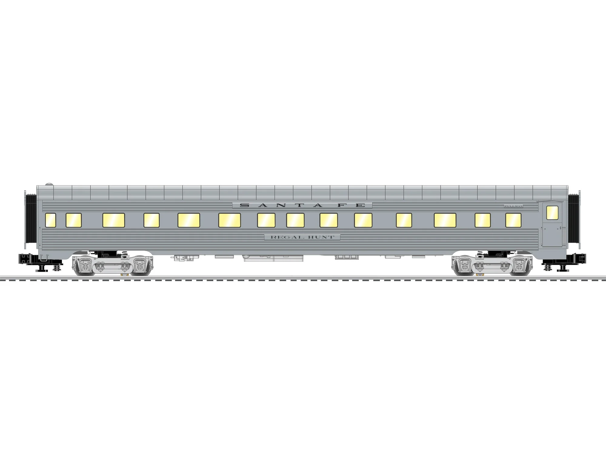 Lionel 2622020 SANTA FE SUPER CHIEF SUPER SET O SCALE limited PREORDER  NEW - Image 4