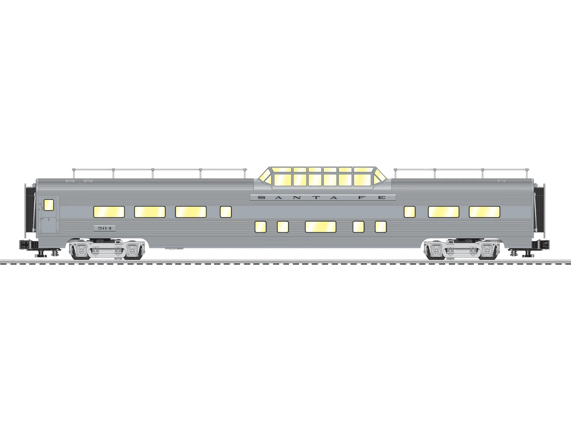 Lionel 2622020 SANTA FE SUPER CHIEF SUPER SET O SCALE limited PREORDER  NEW - Image 5