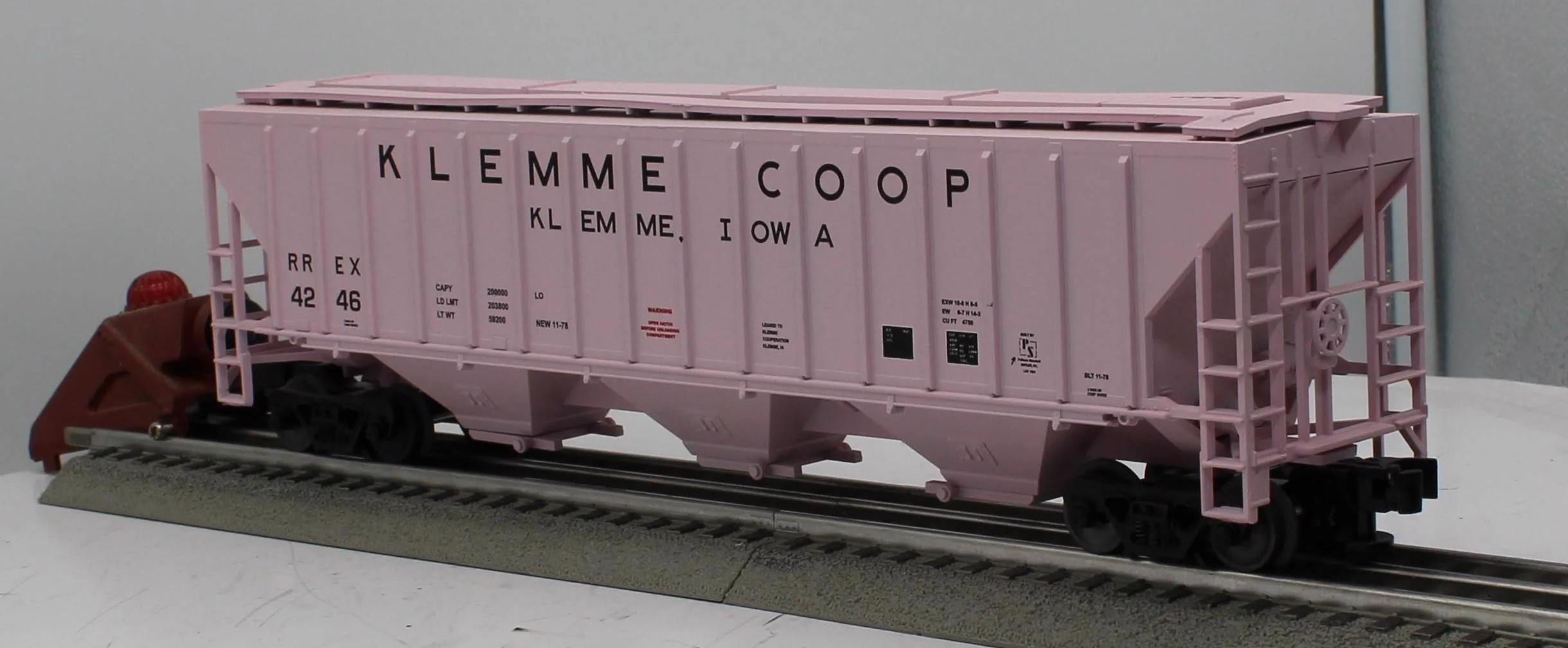 Lionel 3-16145 LIONSCALE KLEMME COOP HOPPER O Scale Like New - Image 4
