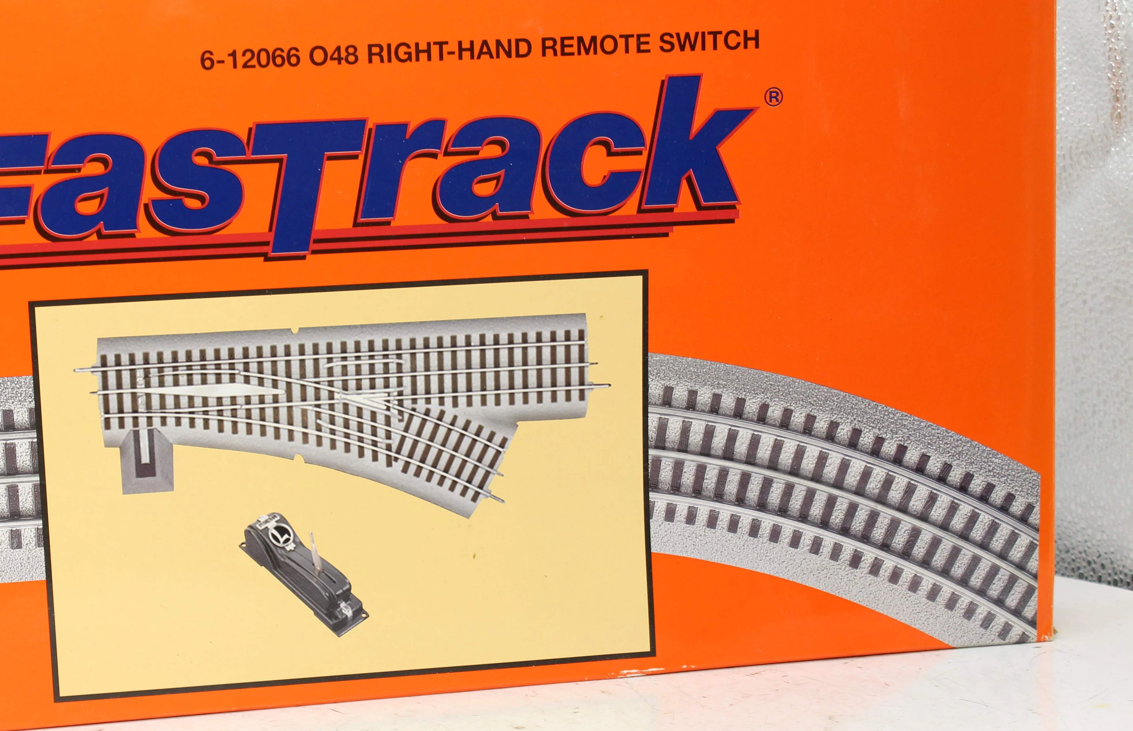 Lionel 6-12066 FasTrack O48 Remote Switch - Right Hand O SCALE NEW - Image 2