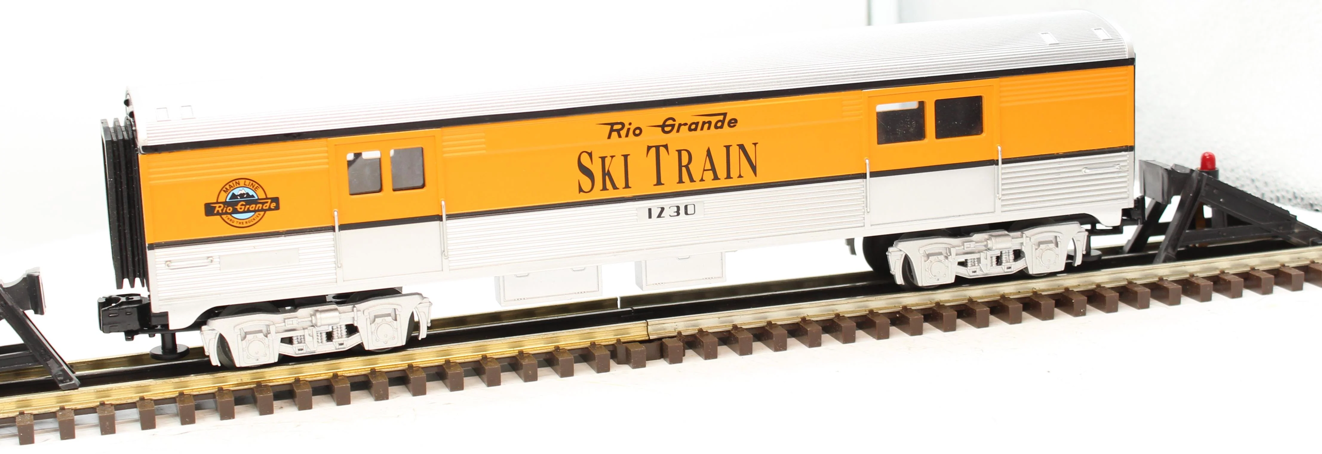 Lionel 6-1230 Rio Grande SKI TRAIN baggage car O SCALE Like New No Box - Image 3