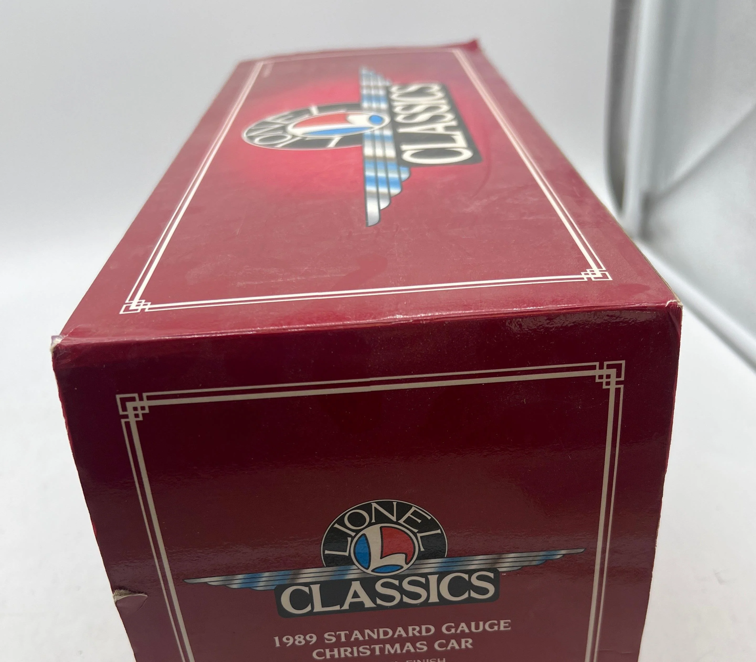 Lionel 6-13601 Standard Gauge 381 1989 Christmas Car  Like New - Image 3