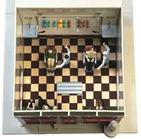 Lionel 6-14168 Harrys Barber Shop O SCALE Used Excellent - Image 3