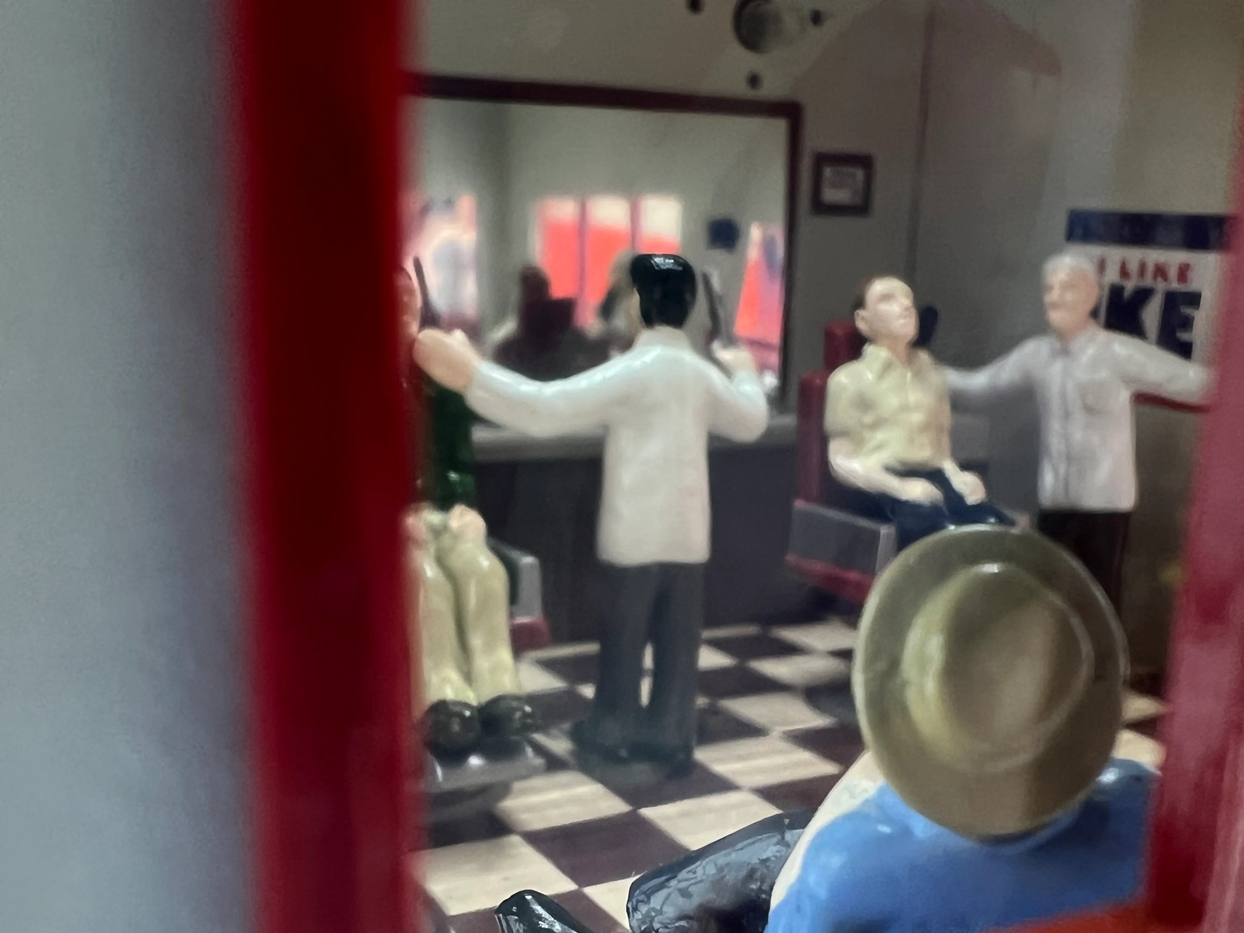 Lionel 6-14168 Harrys Barber Shop O SCALE Used Excellent - Image 7
