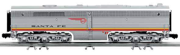 Lionel 6-14587 Santa Fe ALCo PB B-unit O SCALE Like New