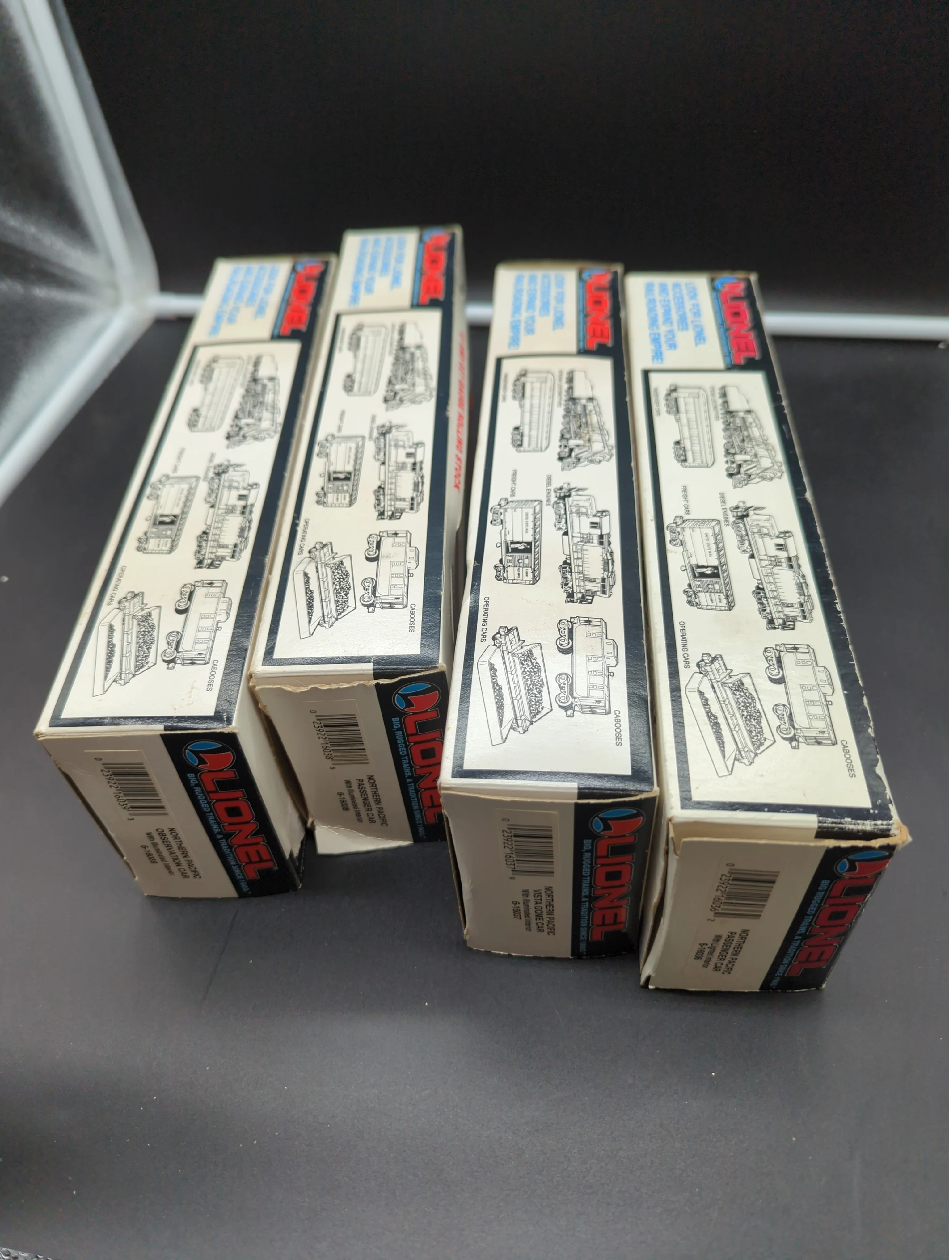 Lionel 6-16036, 6-16037, 6-16038, 6-16039  Northern Pacific Passenger Cars set of 4 O scale Used VG AS IS - Image 9