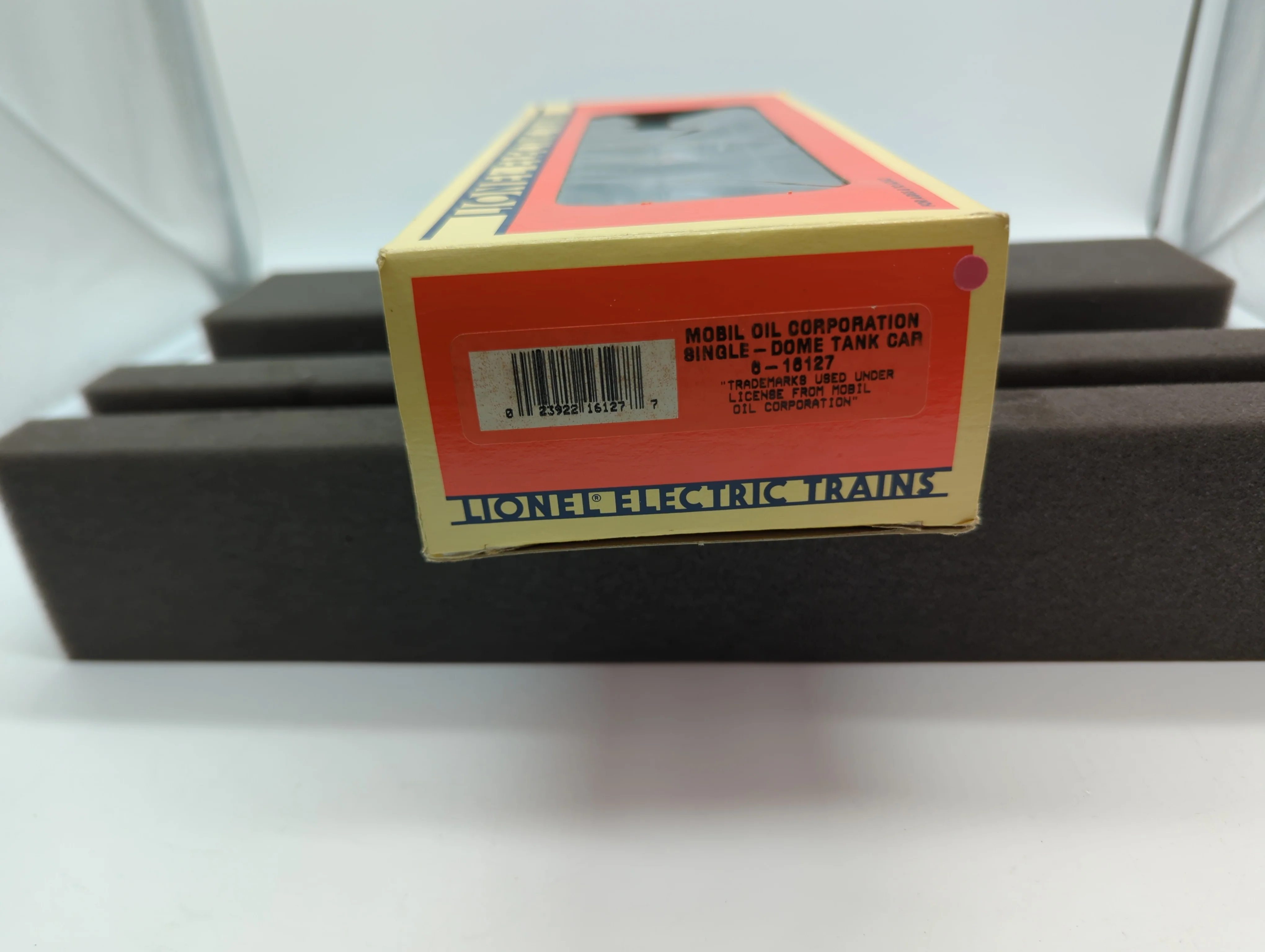 Lionel 6-16127 Mobil Oil Corporation Single Dome Tank Ca5  O Scale Like New - Image 7