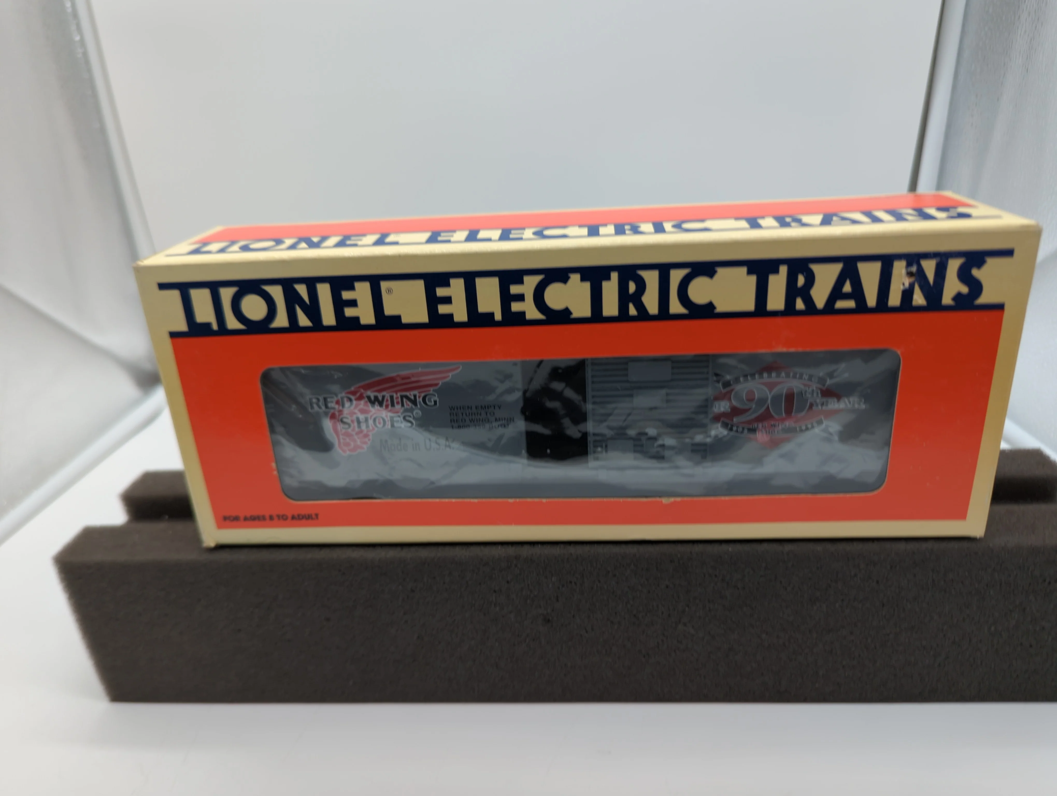 Lionel 6-16264 Red Wing Shoes boxcar Bly 95 Lionel 16264 O SCALE Like New - Image 6