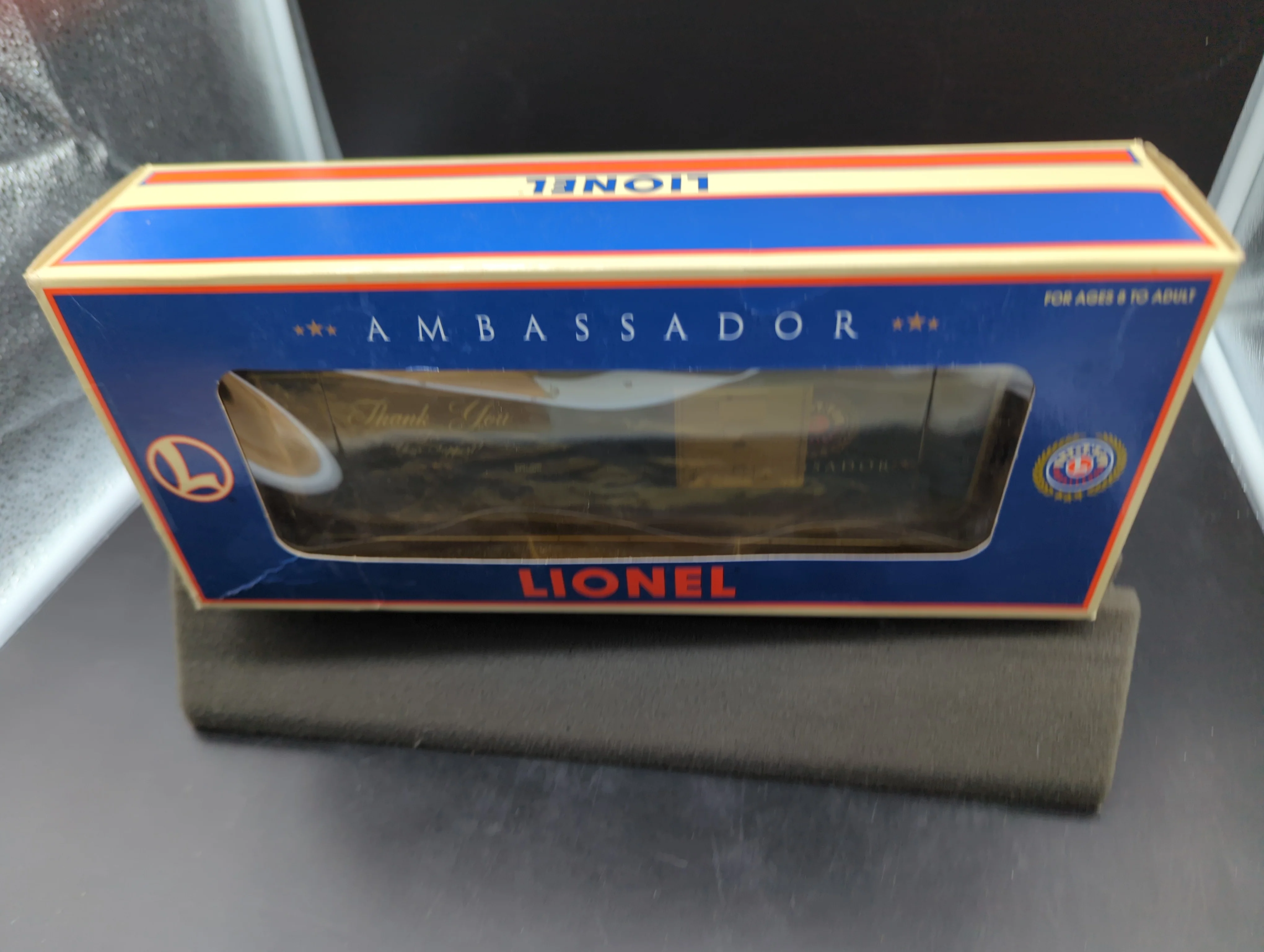 Lionel 6-16820 ambassador "thank you" boxcar O SCALE Like New - Image 6