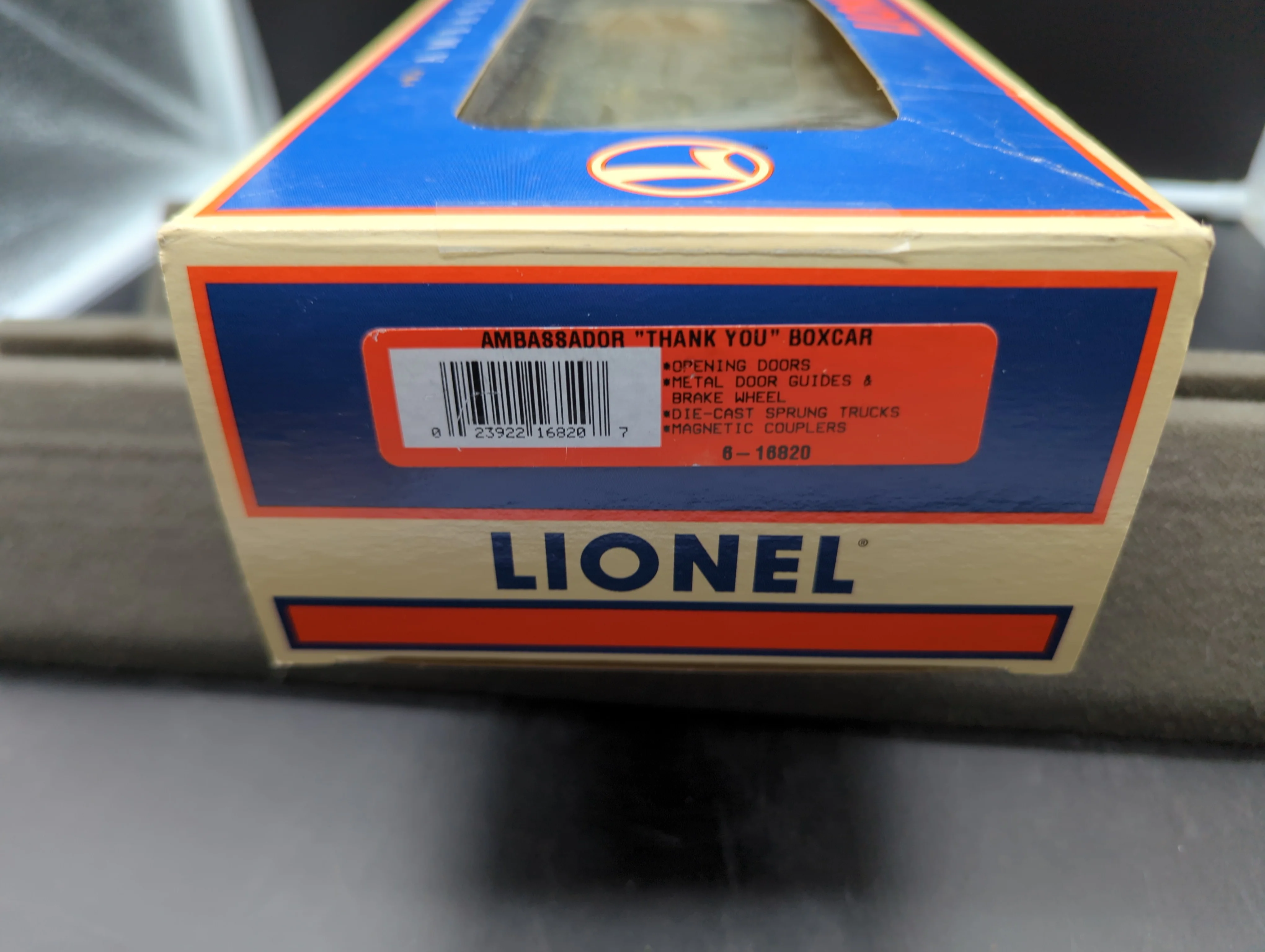 Lionel 6-16820 ambassador "thank you" boxcar O SCALE Like New - Image 7