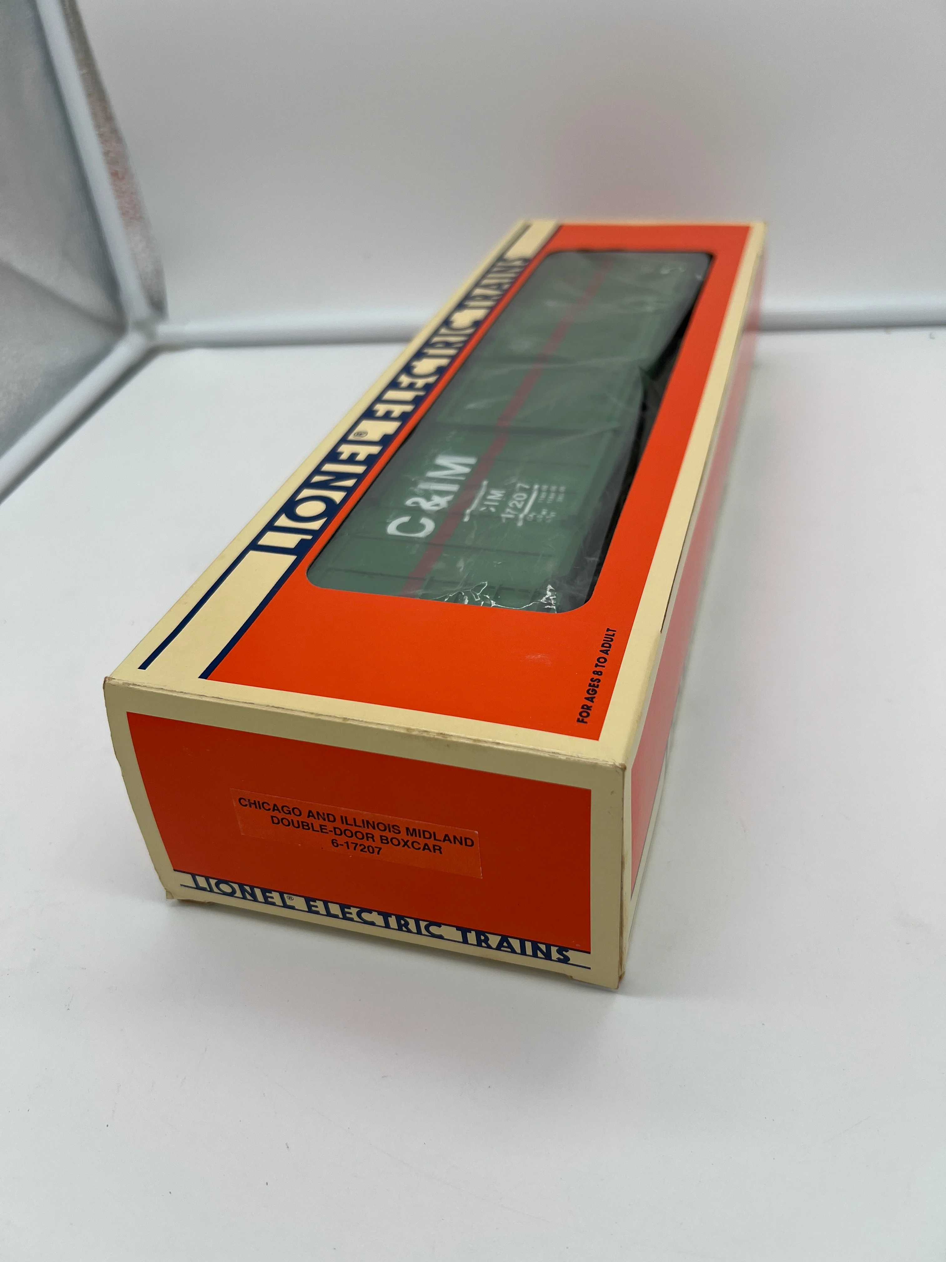 Lionel 6-17207 Chicago and Illinois Midland C&IM double door boxcar O SCALE Like New - Image 7