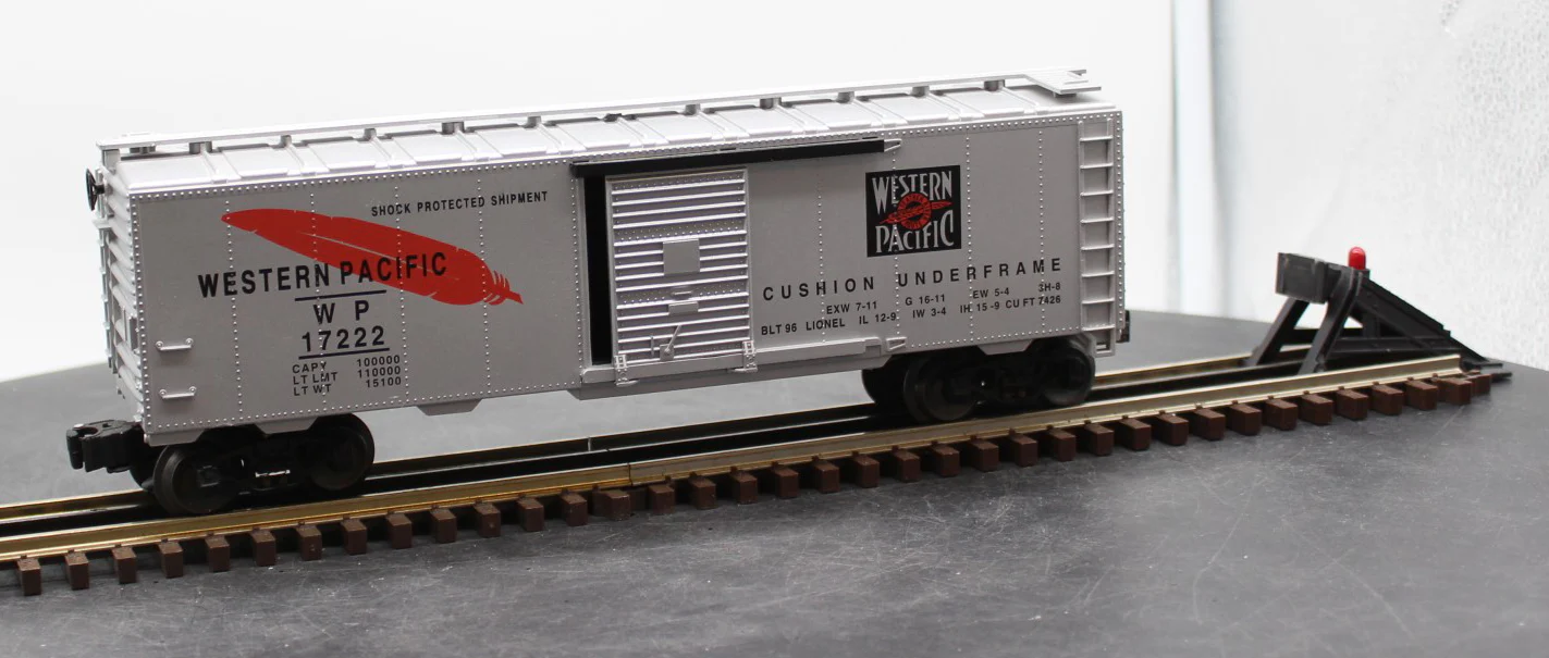 Lionel 6-17222 Western Pacific Standard O Boxcar Like New - Image 6