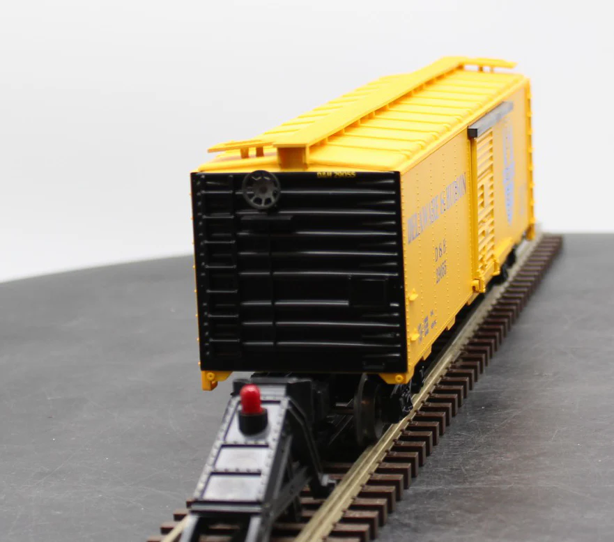 Lionel 6-17258 Delaware & Hudson Yellow Boxcar O SCALE Used Excellent - Image 2