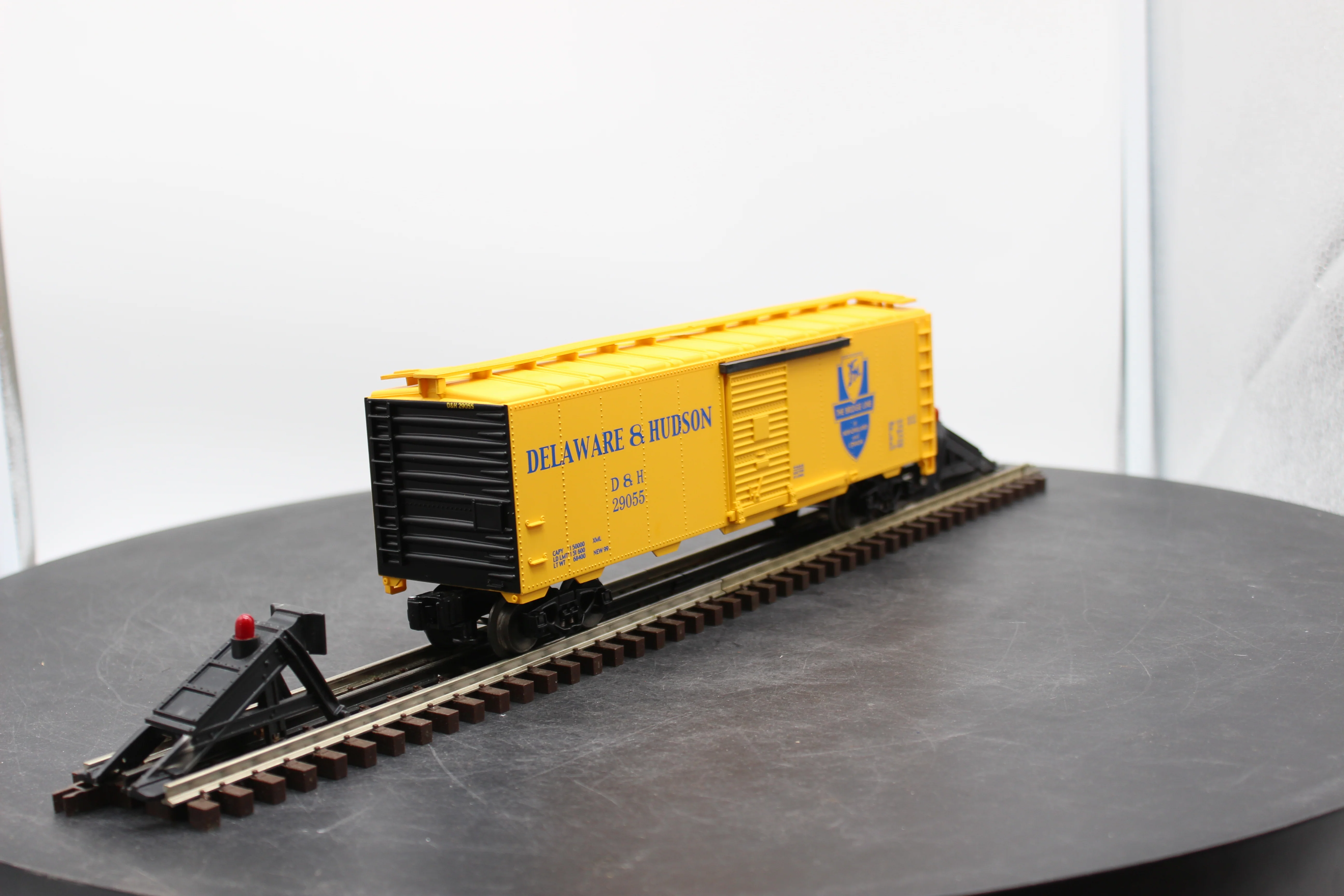 Lionel 6-17258 Delaware & Hudson Yellow Boxcar O SCALE Used Excellent - Image 5