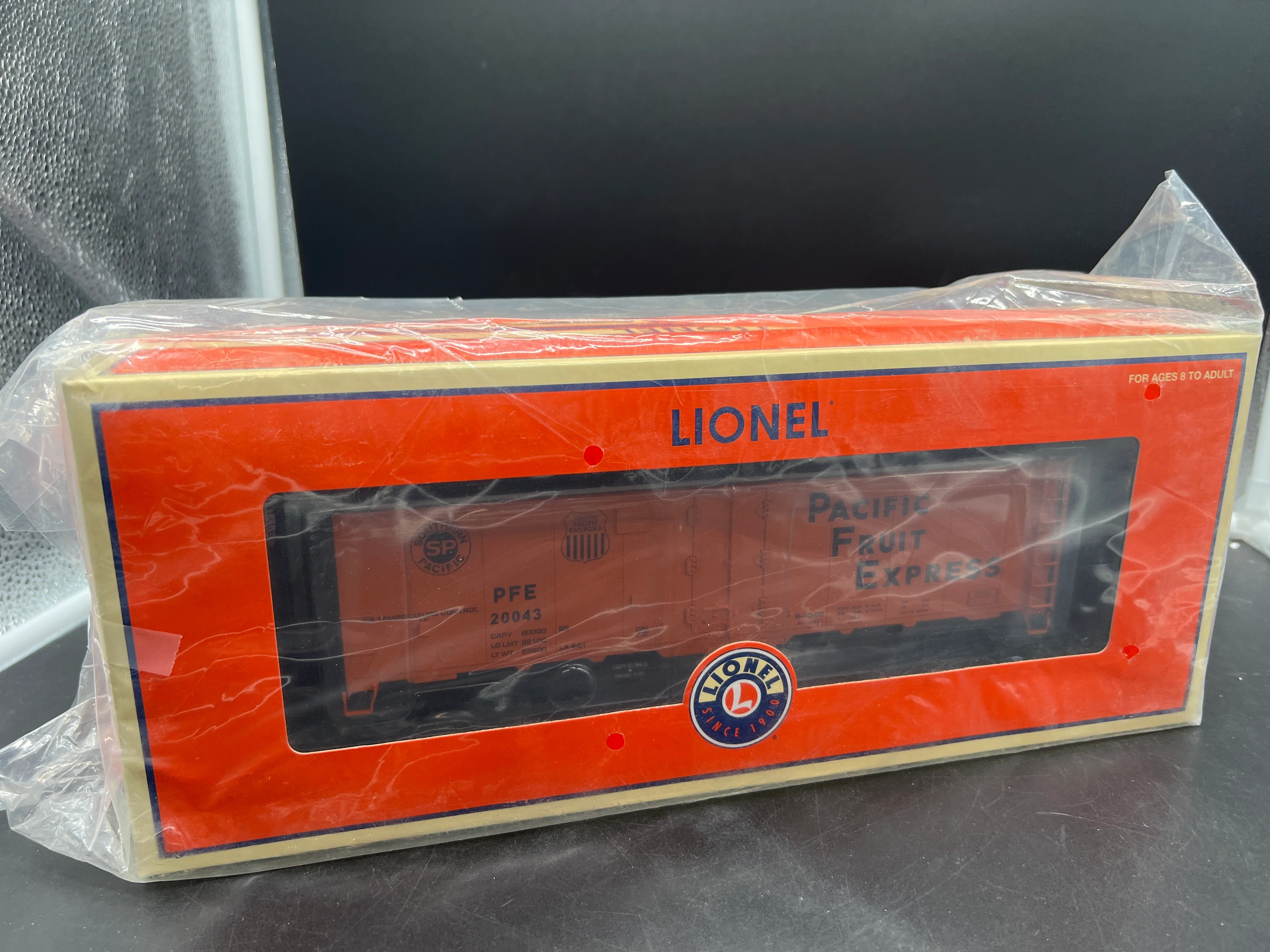 Lionel 6-17352 PACIFIC FRUIT EXPRESS STEEL-SIDED REFRIGERATOR CAR #20043 O SCALE NEW - Image 4