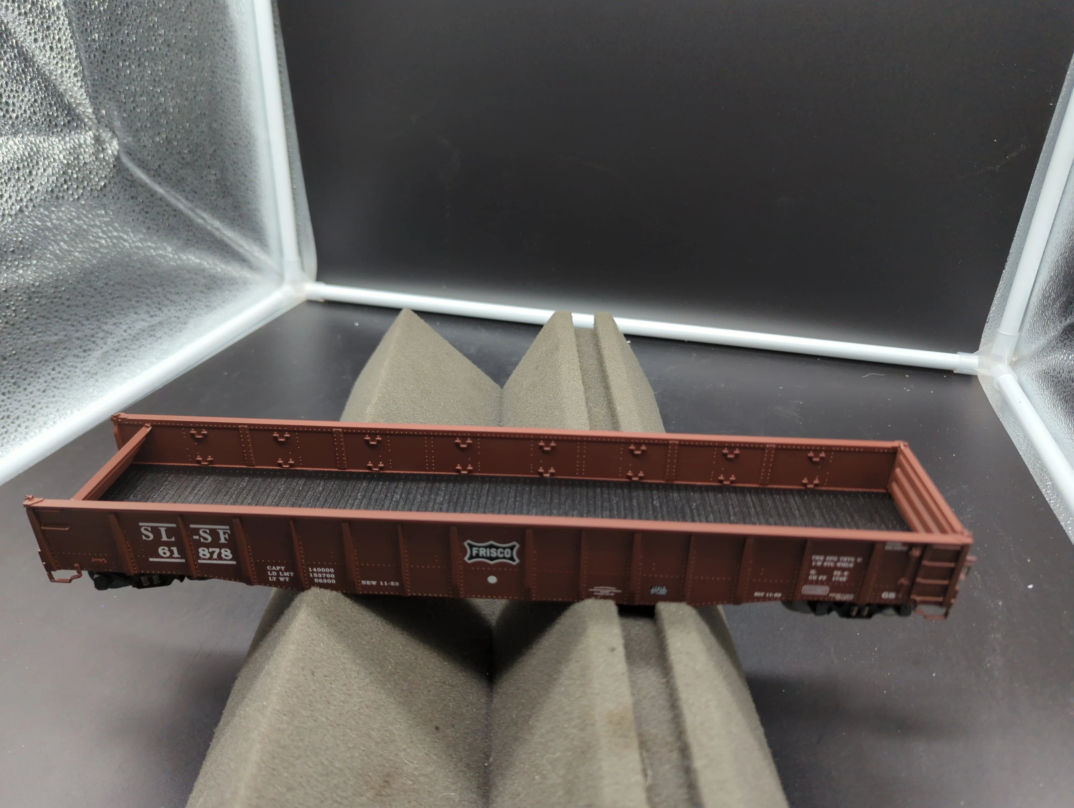 Lionel 6-17415 FRISCO PS-5 GONDOLA #61878 O SCALE Like New - Image 2