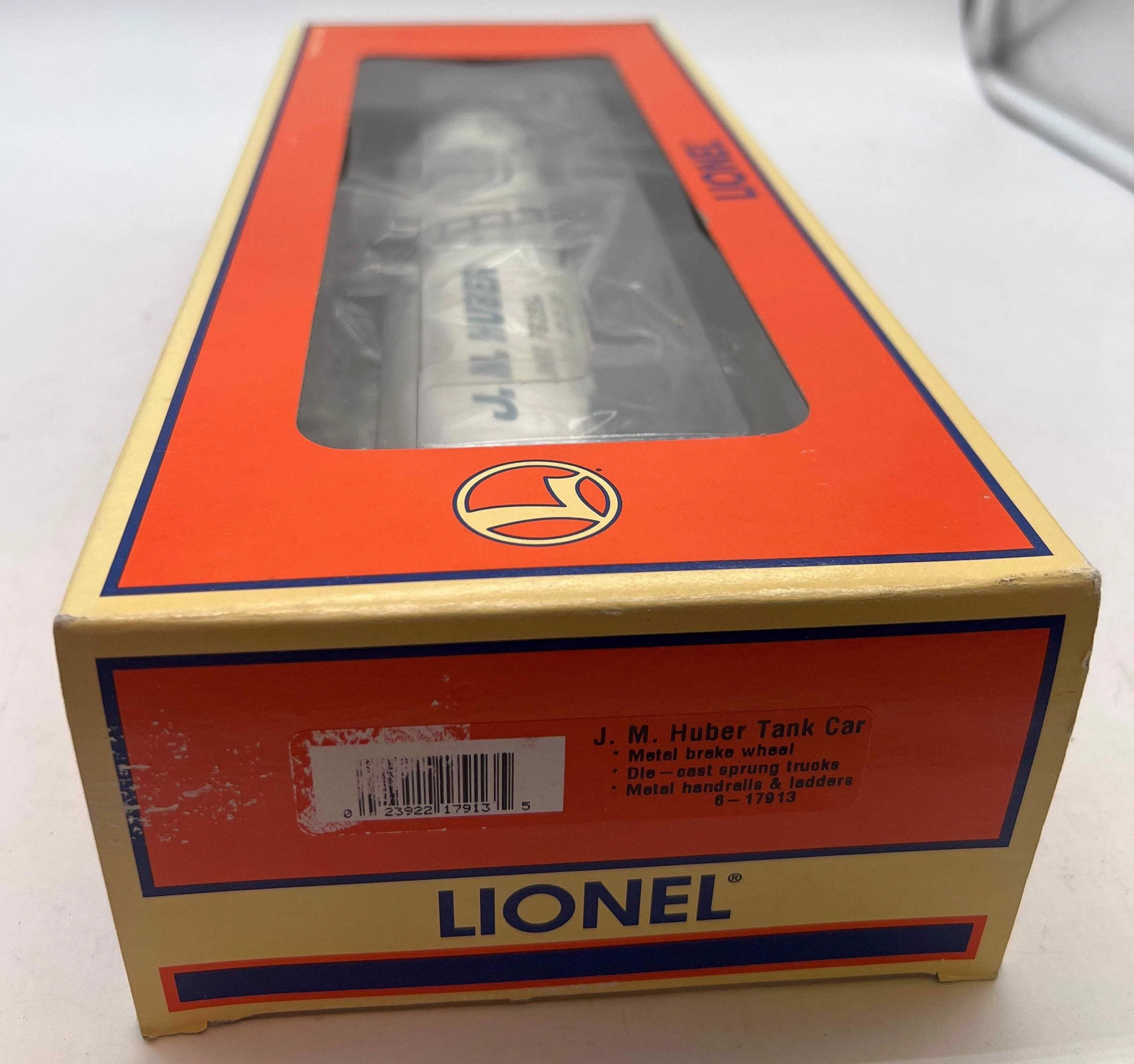Lionel 6-17913 J.M. Huber Tank Car O SCALE Like New - Image 4