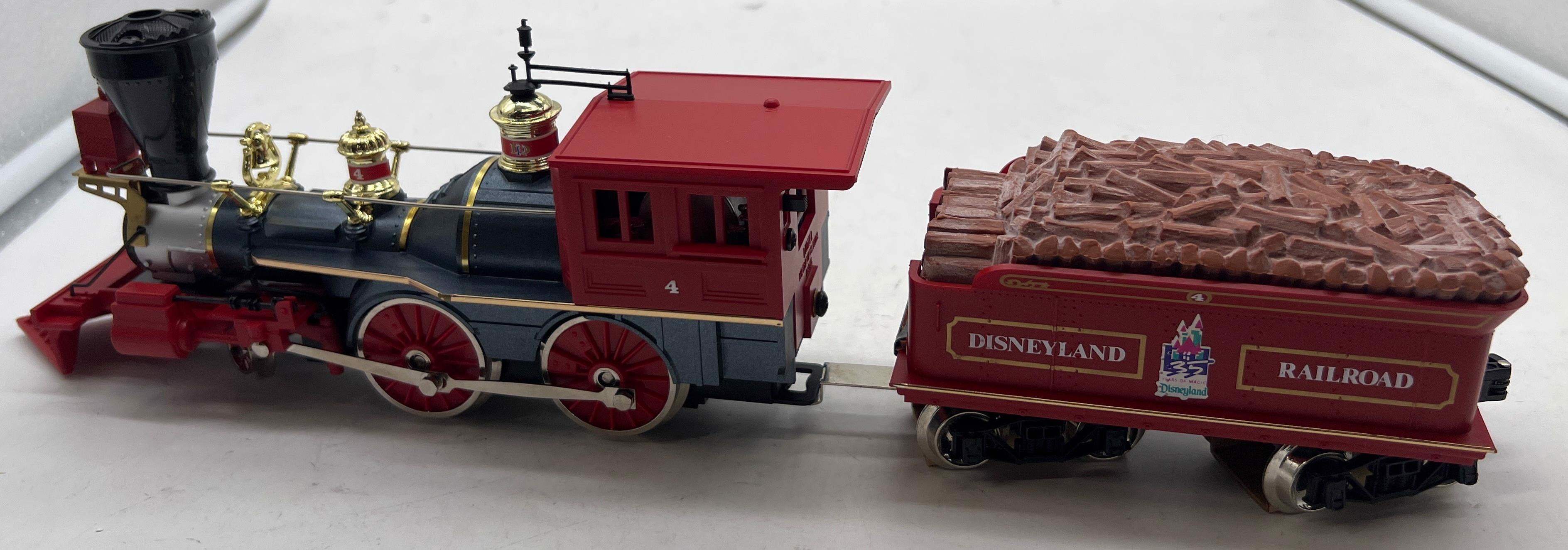 Lionel 6-18008 DISNEY 4-4-0 Steam Locomotive & Tender #4 O Scale Like New - Image 2