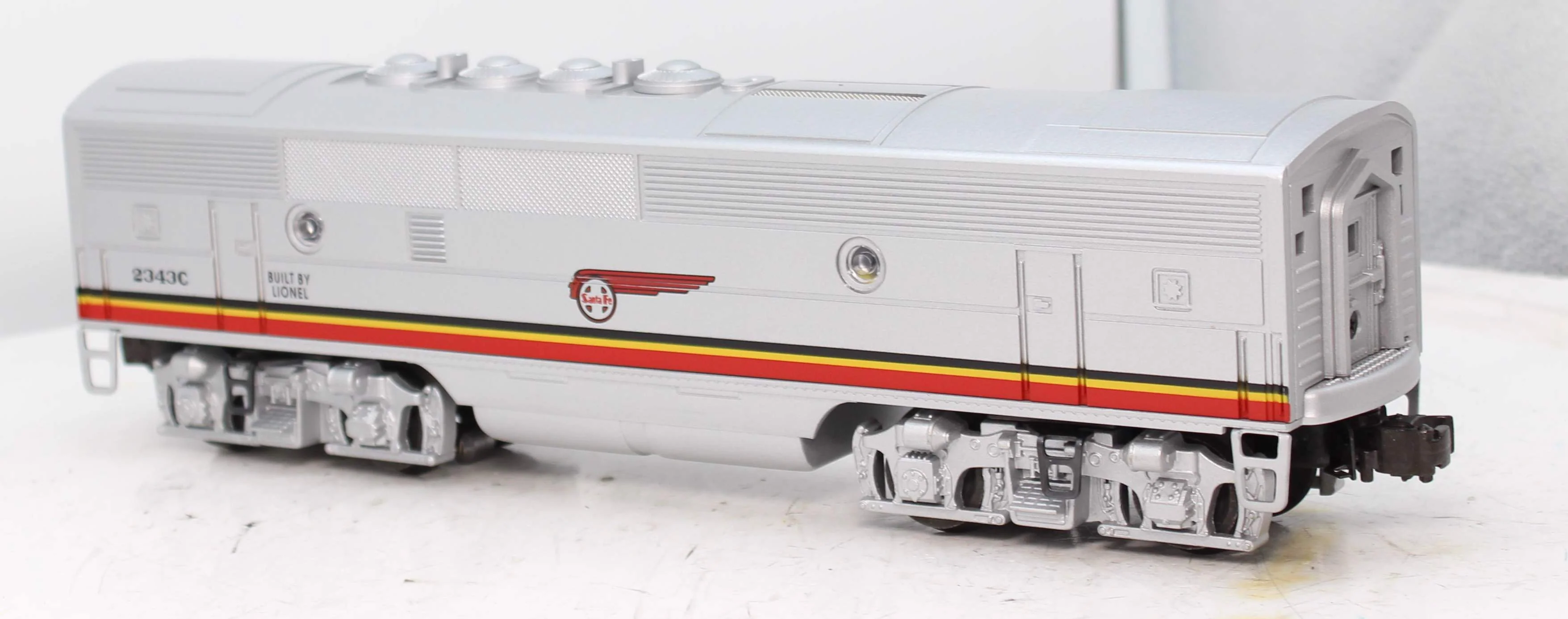 Lionel 6-18129 ATCHISON TOPEKA SANTA FE F3 Non-Pwd B-Unit Diesel Locomotive Railsound #2343C O Scale NEW - Image 4