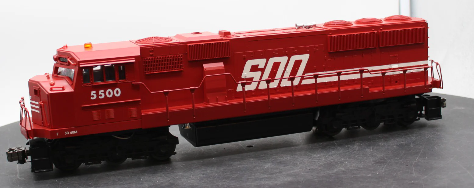 Lionel 6-18232 SOO Line SD-60 Diesel Locomotive 5500 O SCALE Like New - Image 5