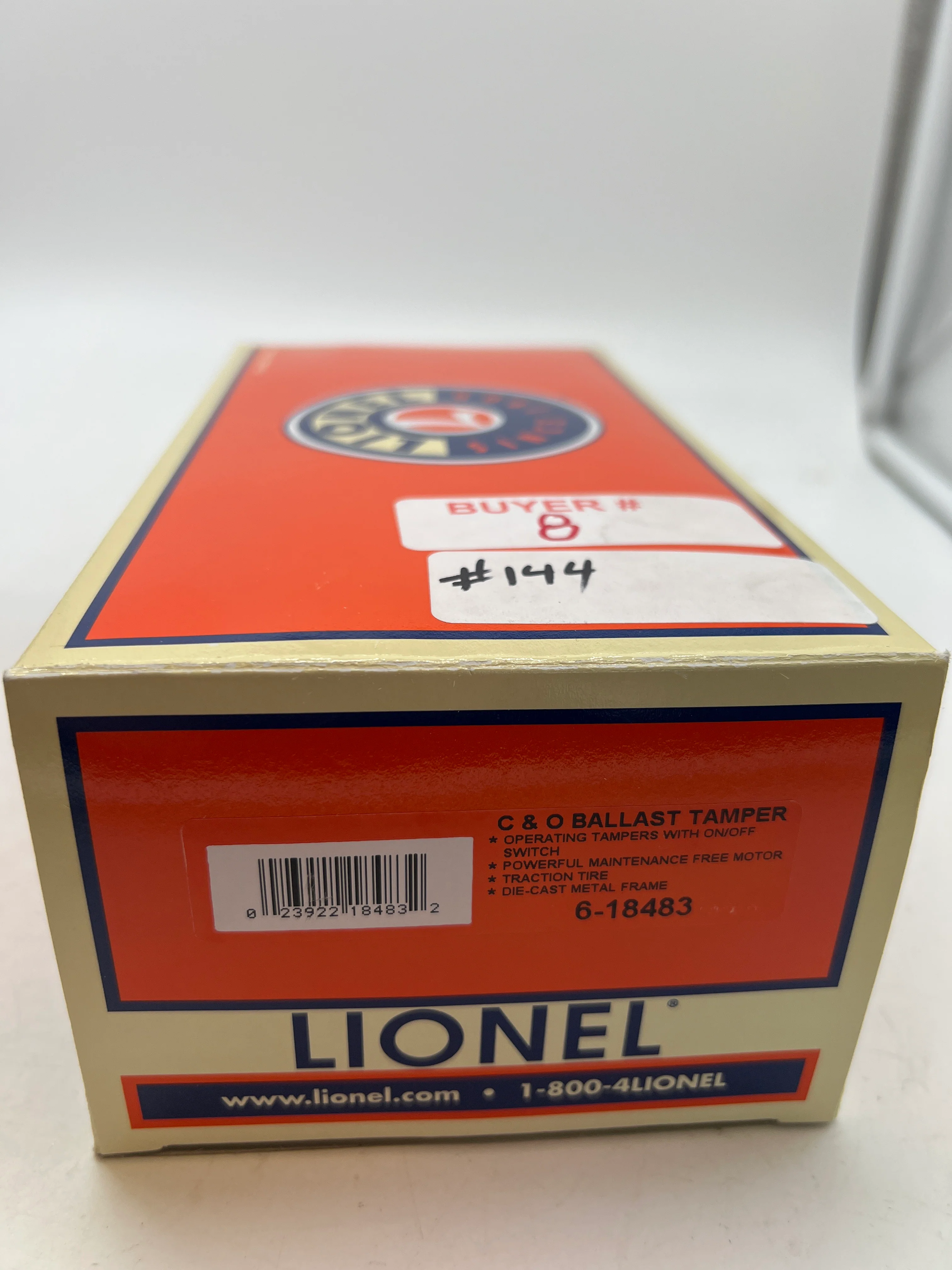 Lionel 6-18483 C&O Ballast Tamper #48 O SCALE Used Excellent one light burned out as is - Image 10